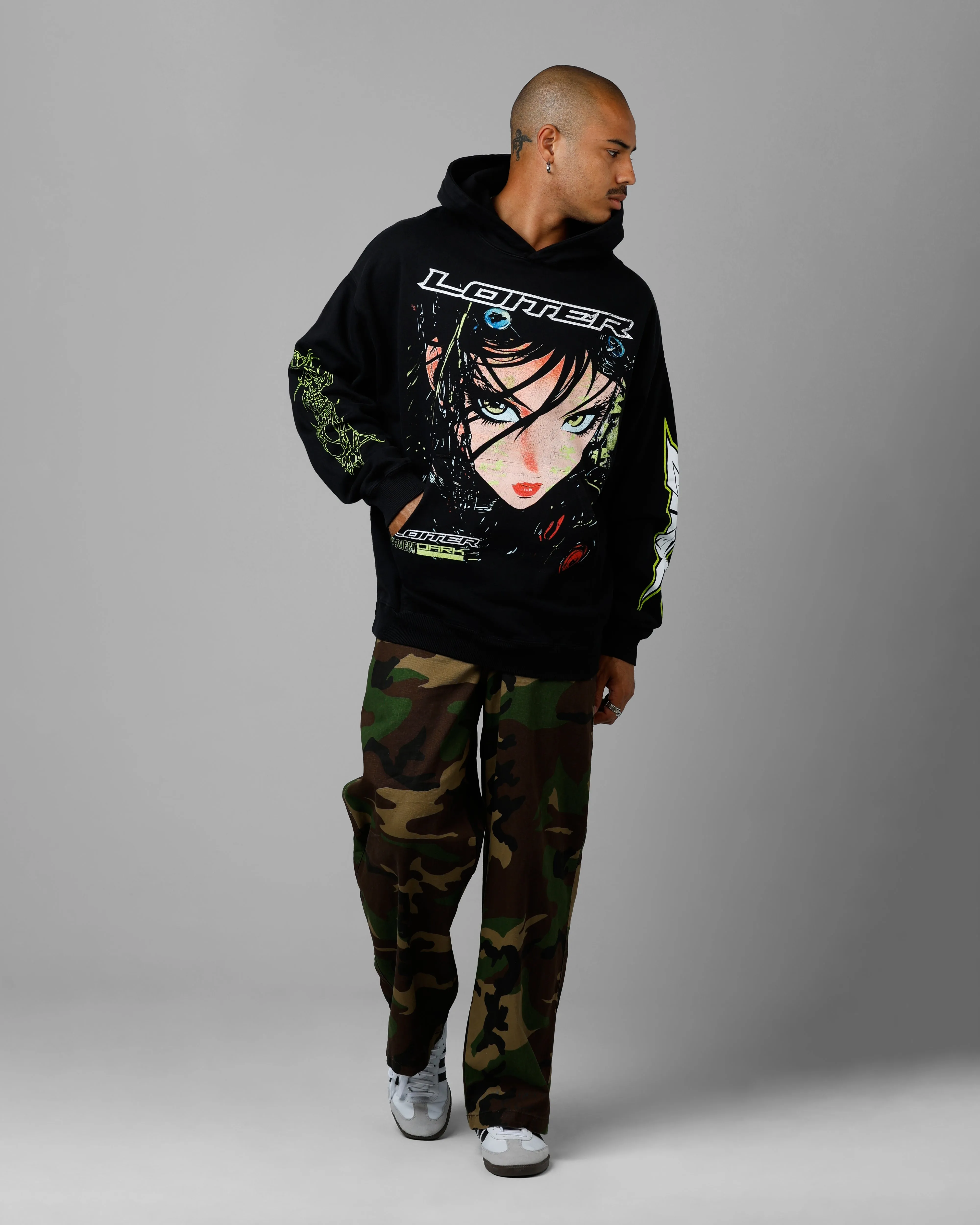 Loiter Project Dark Premium Hoodie Black sold by Culture Kings product image thumbnail 3