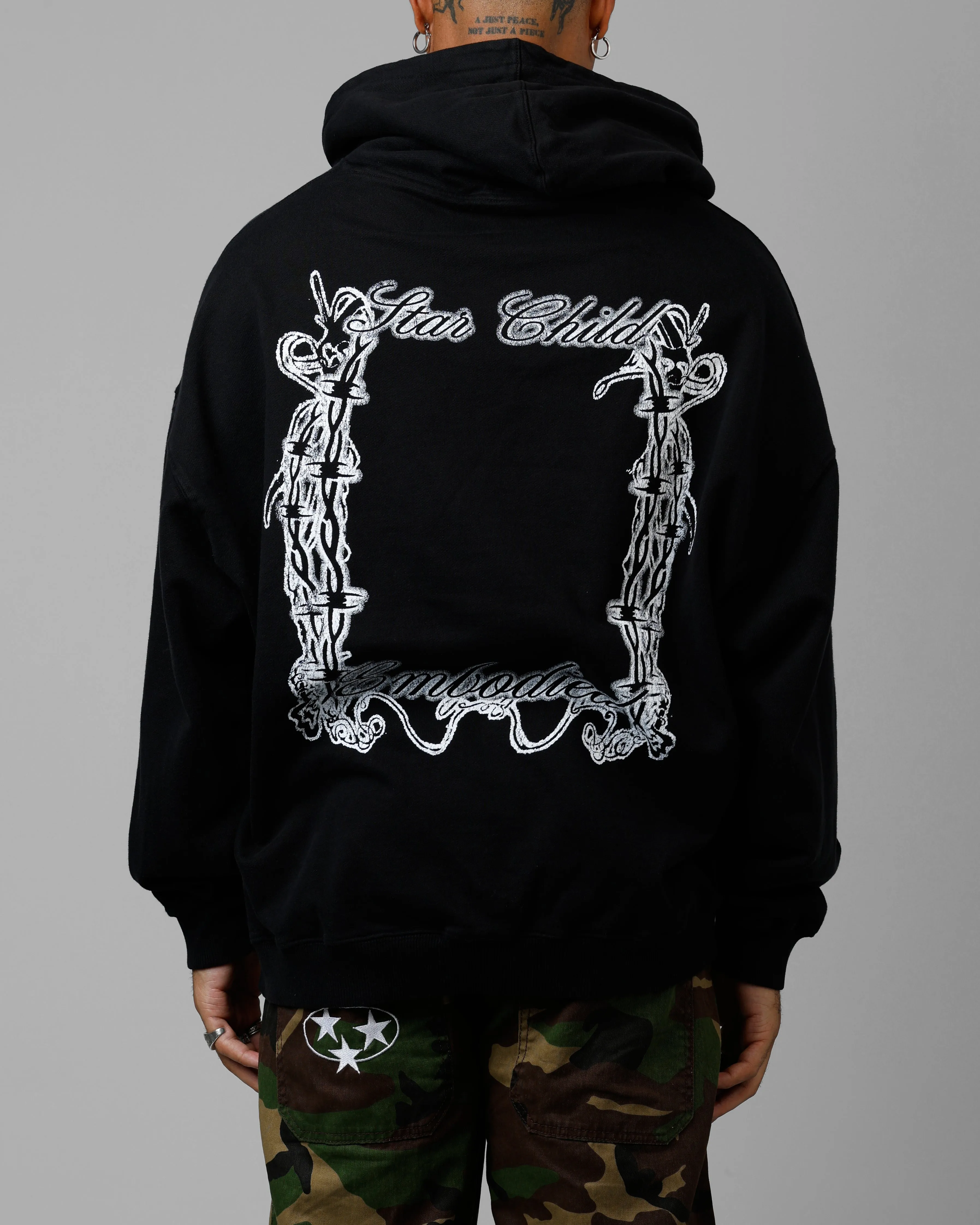 Loiter Earth Angel Premium Hoodie Black sold by Culture Kings product image thumbnail 2