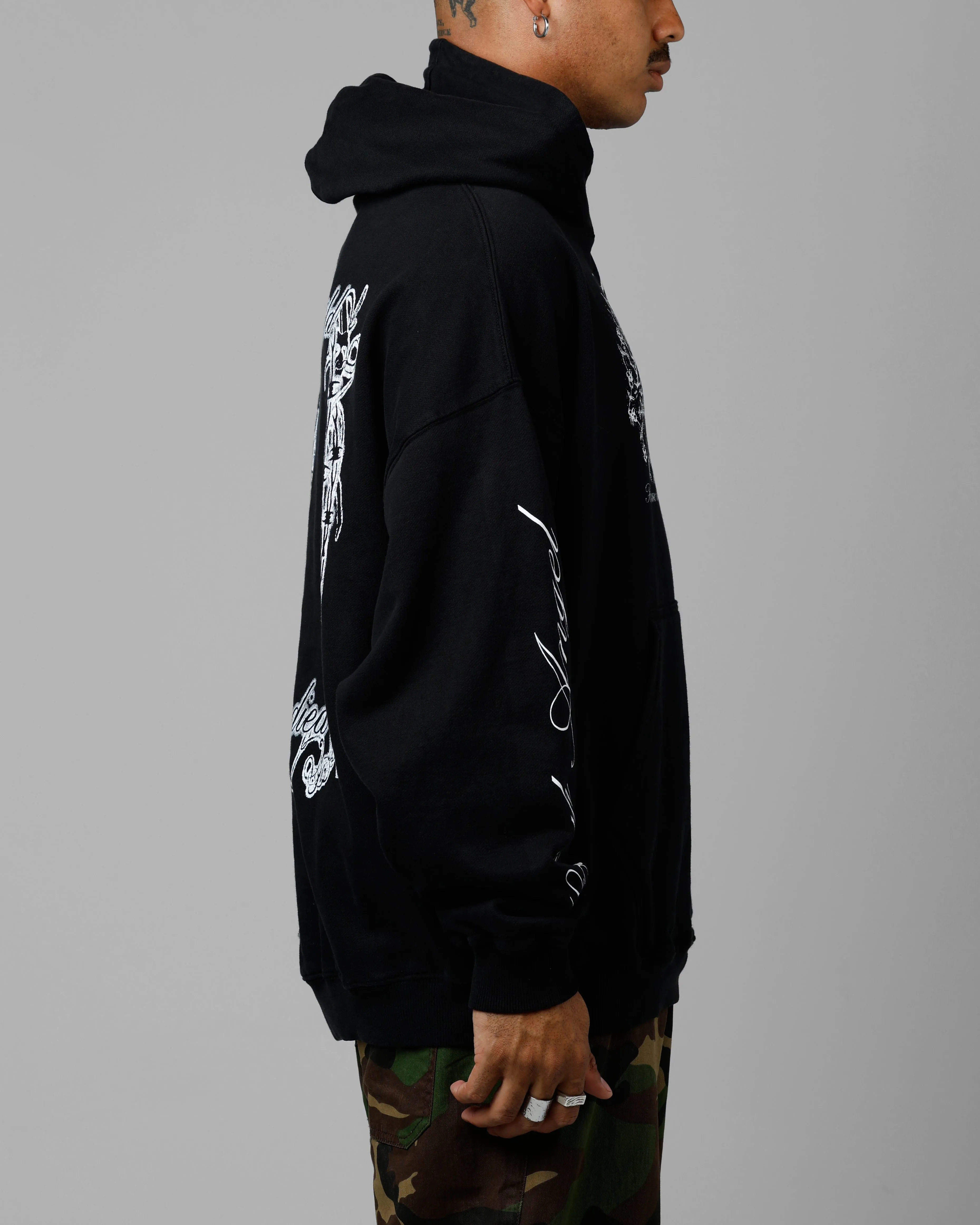 Loiter Earth Angel Premium Hoodie Black sold by Culture Kings product image thumbnail 4