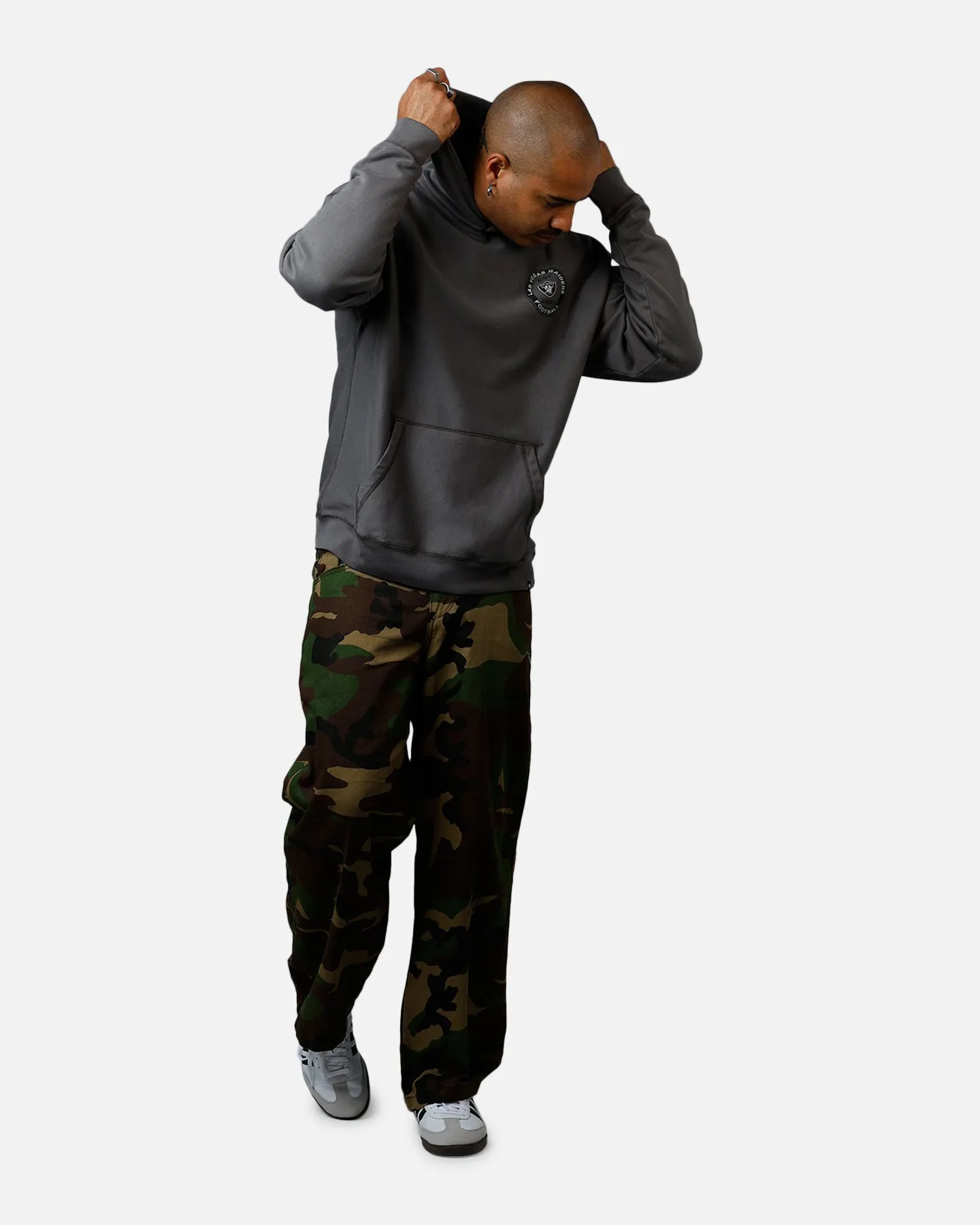 47 Brand Las Vegas Raiders Boot Path Hoodie Dark Cinder sold by Culture Kings product image thumbnail 3