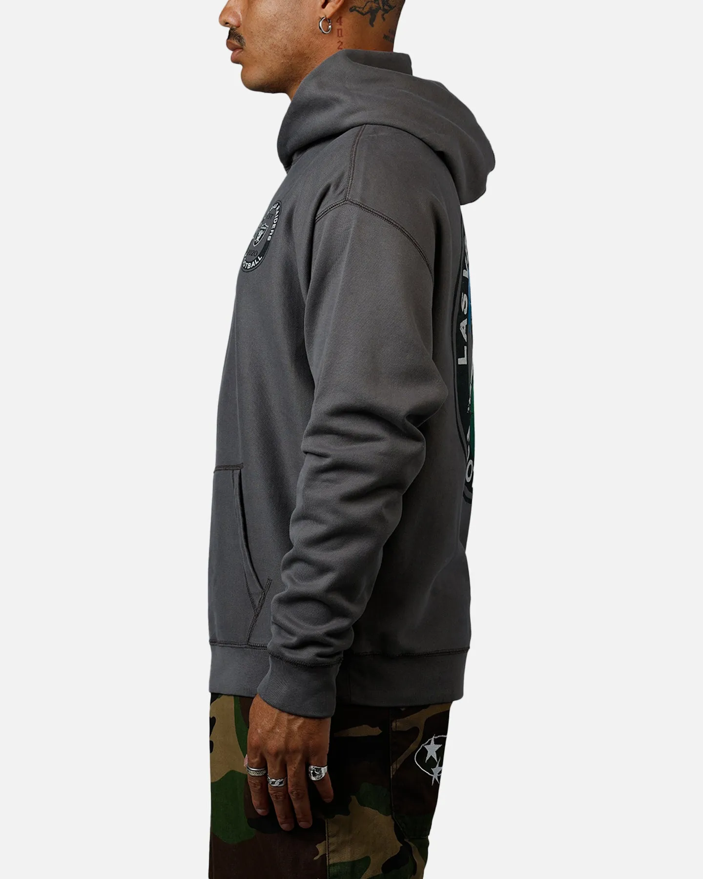 47 Brand Las Vegas Raiders Boot Path Hoodie Dark Cinder sold by Culture Kings product image thumbnail 5