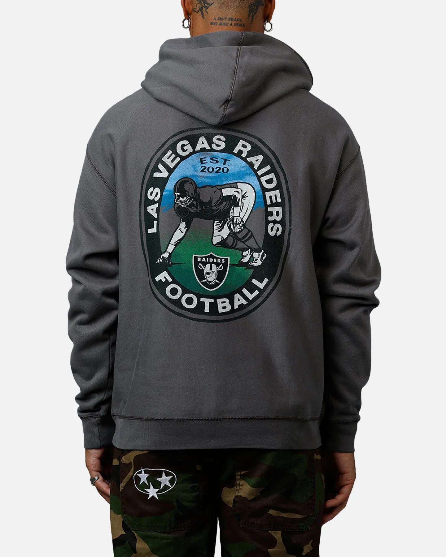47 Brand Las Vegas Raiders Boot Path Hoodie Dark Cinder sold by Culture Kings