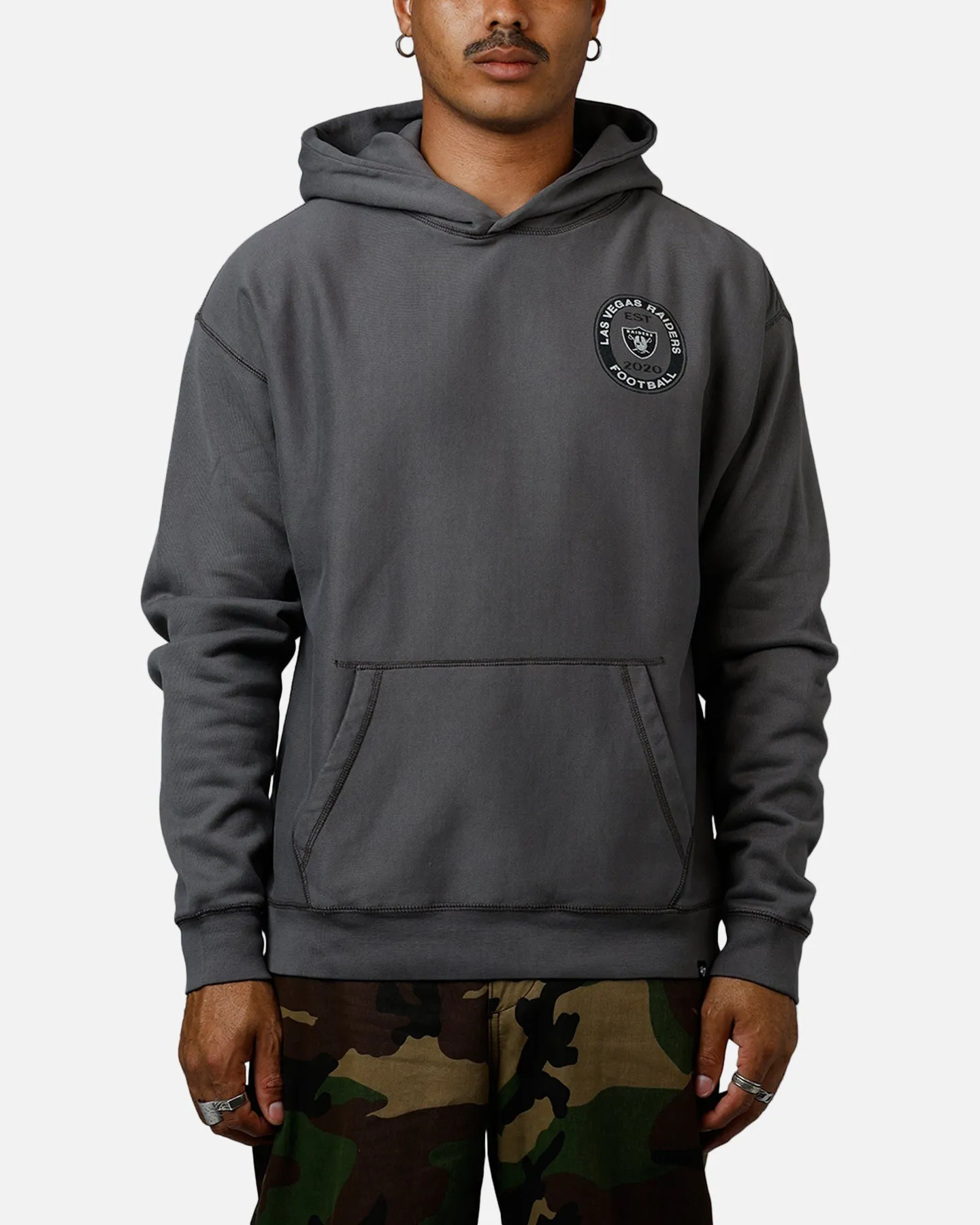 47 Brand Las Vegas Raiders Boot Path Hoodie Dark Cinder sold by Culture Kings product image thumbnail 2