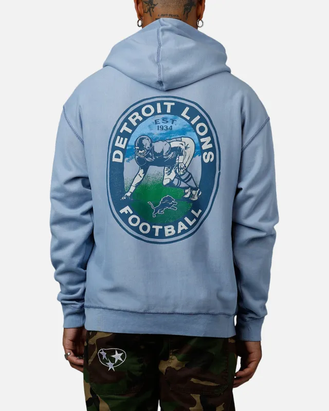 47 Brand Detroit Lions Boot Path Hoodie Blue sold by Culture Kings