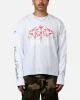 Loiter Hardcore Layered Long Sleeve T-Shirt Grey/White sold by Culture Kings