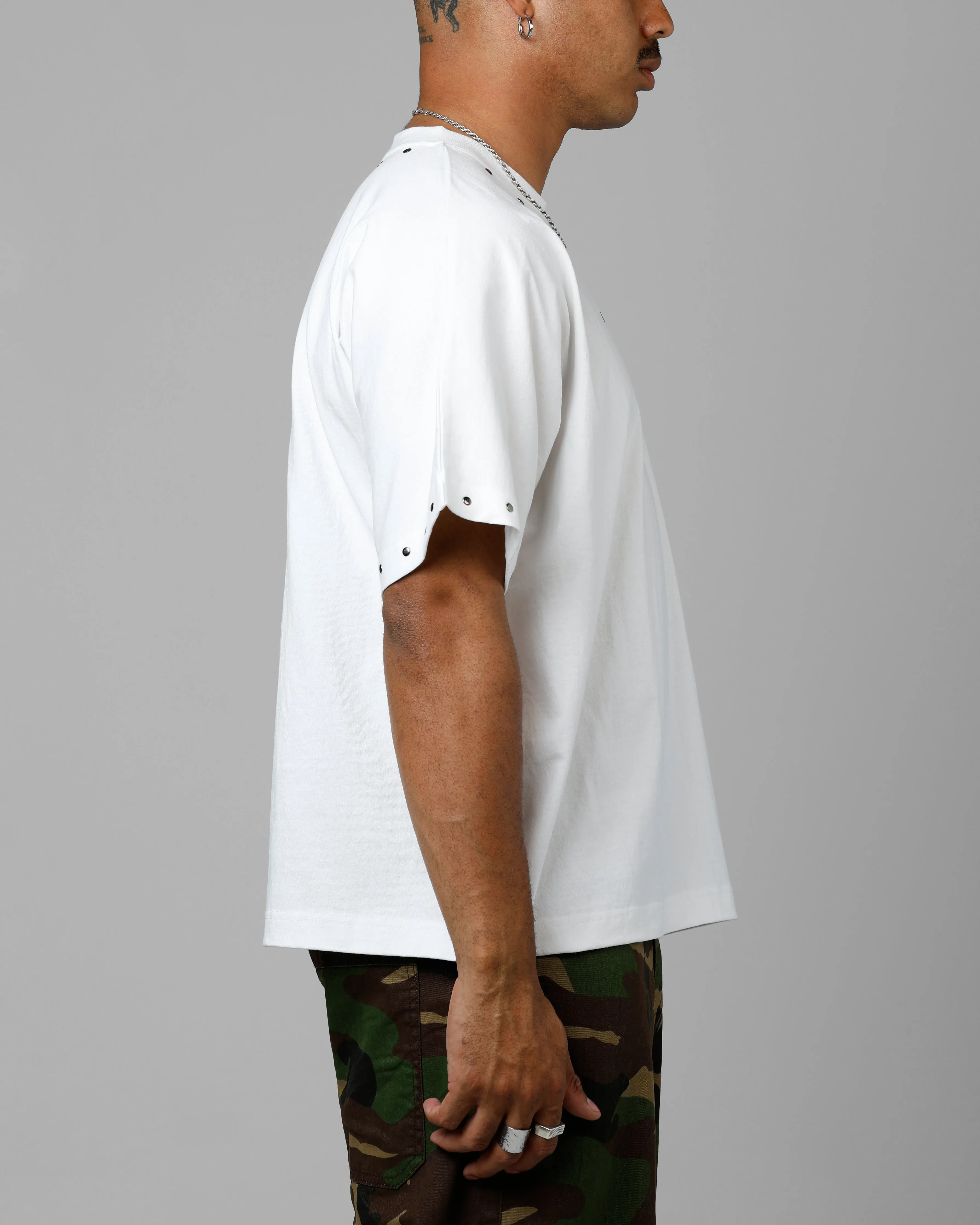 Loiter Opaque Boxy T-Shirt Off White sold by Culture Kings product image thumbnail 4