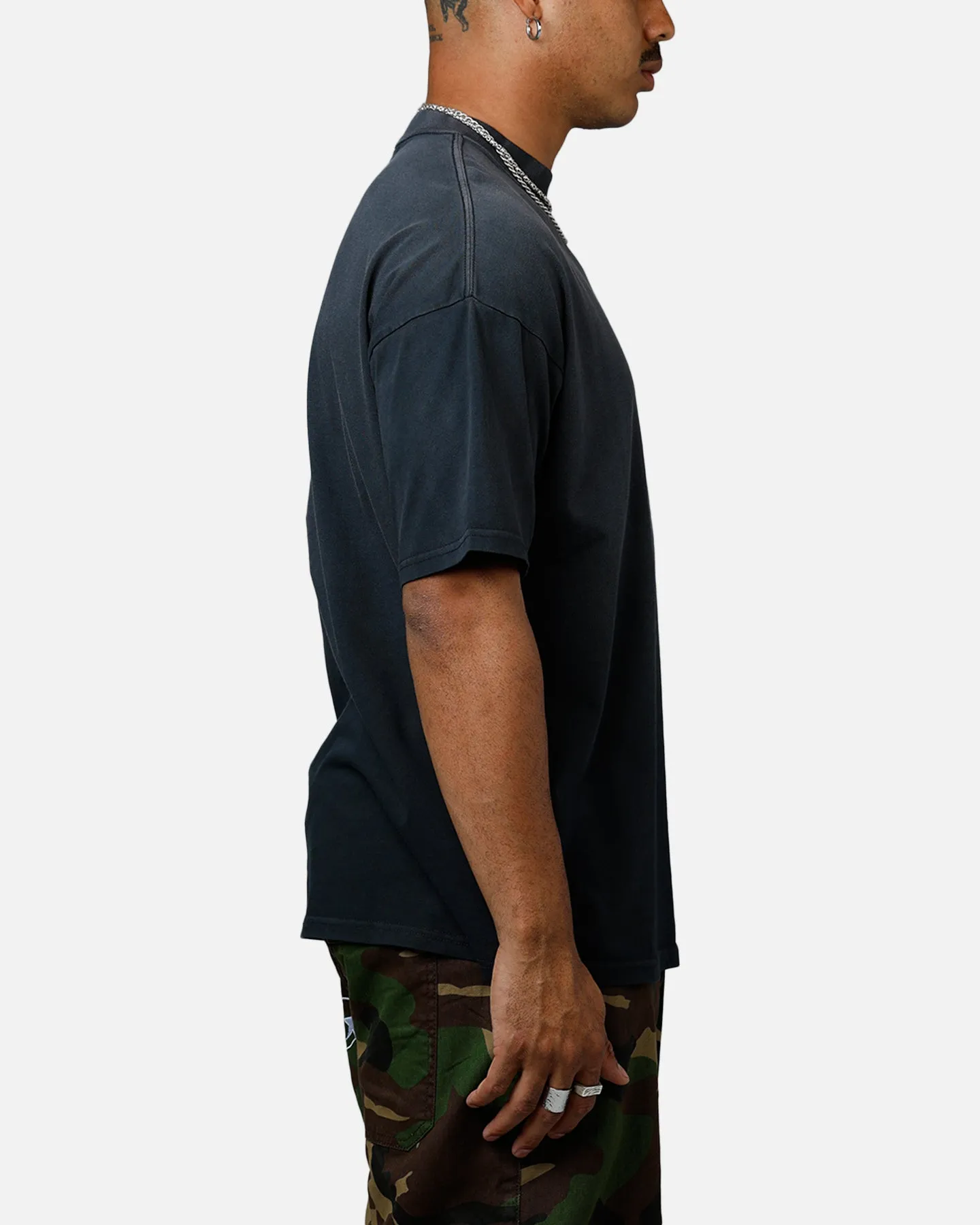 Saint Morta Barbaric Boxy T-Shirt Sunfade Black sold by Culture Kings product image thumbnail 4
