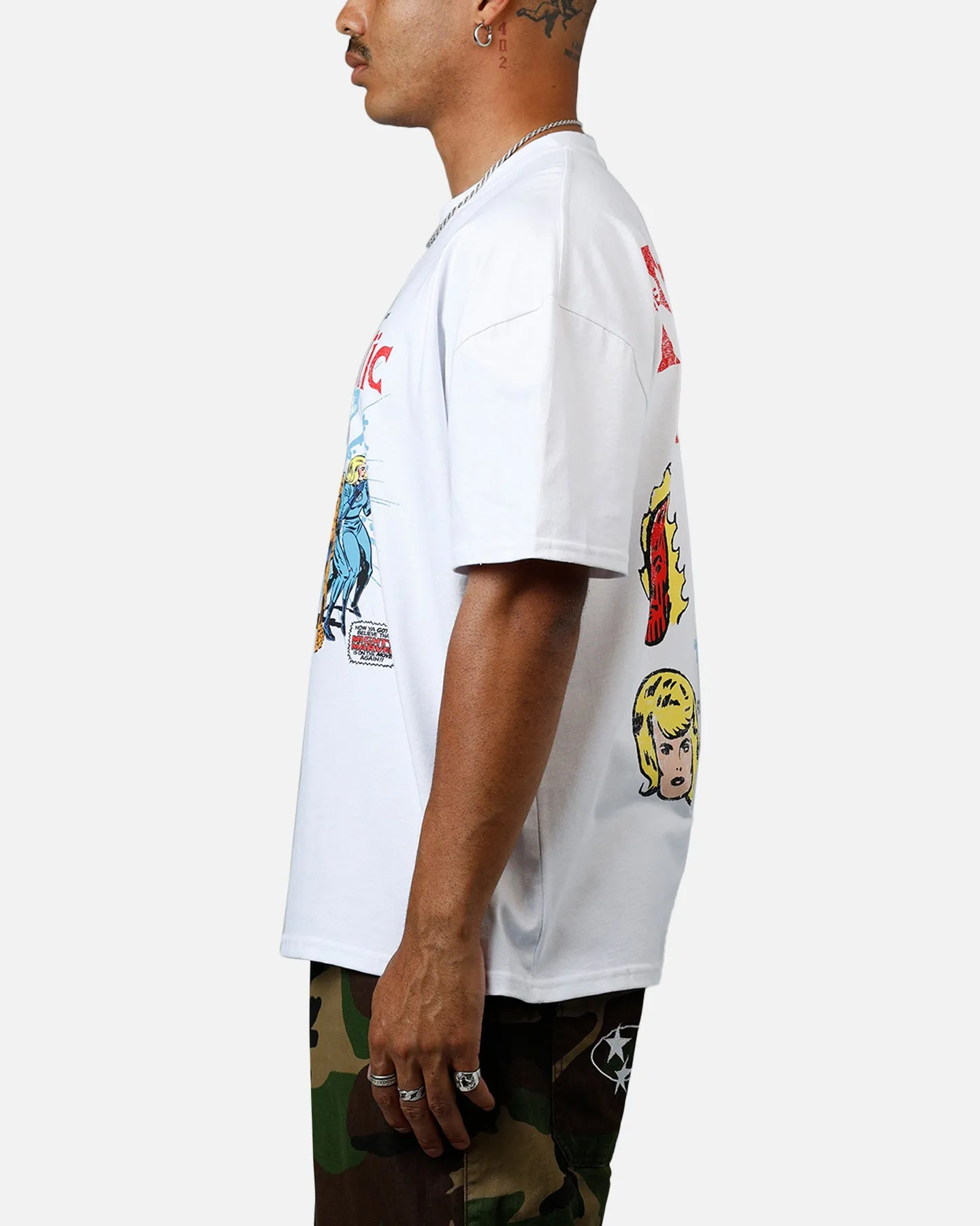 American Thrift Marvel Fantastic Four Group Vintage T-Shirt White sold by Culture Kings product image thumbnail 5