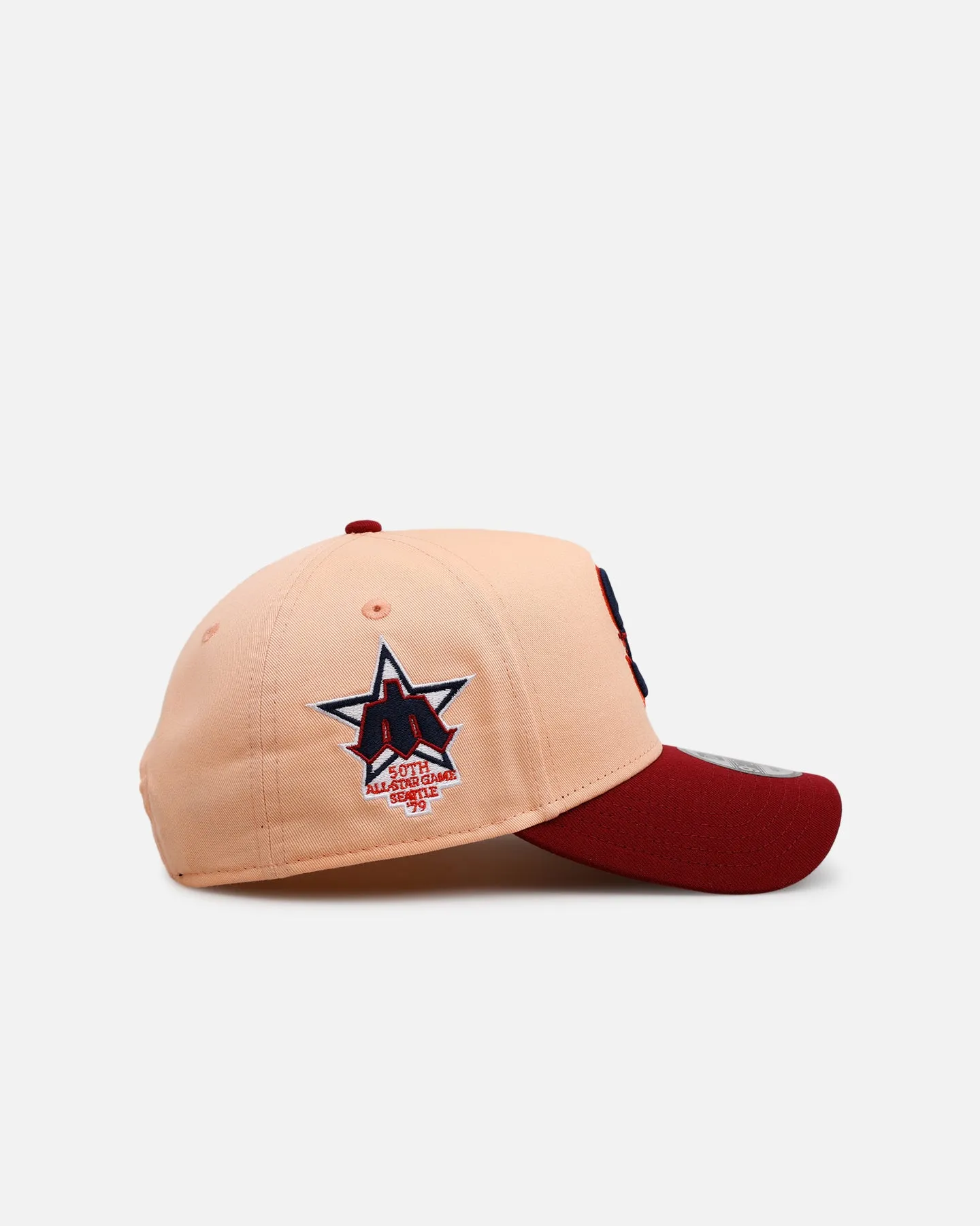 New Era Seattle Mariners 'Volcano' 9FORTY A-Frame Snapback Peach sold by Culture Kings product image thumbnail 3