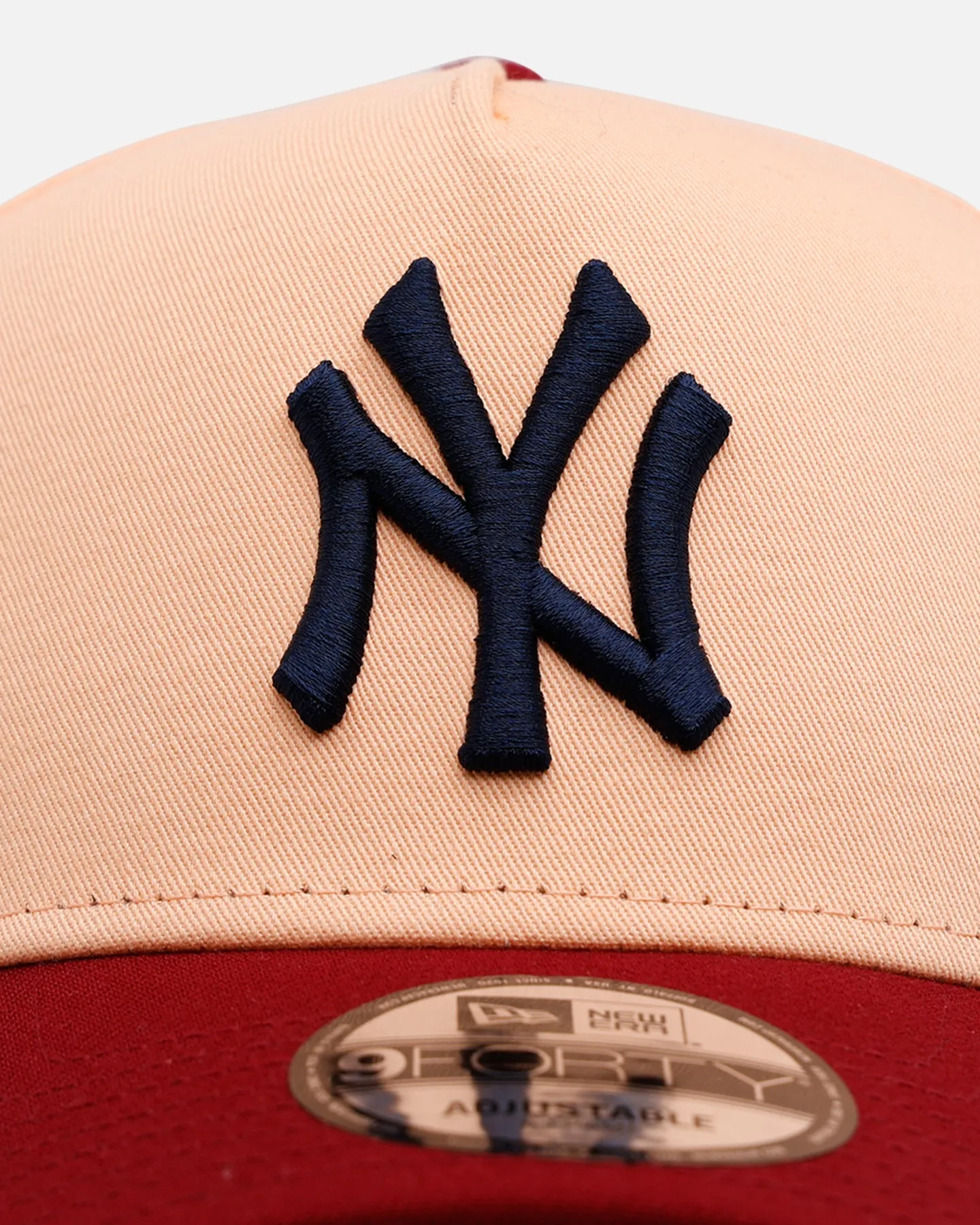 New Era New York Yankees 'Volcano' 9FORTY A-Frame Snapback Peach sold by Culture Kings product image thumbnail 5