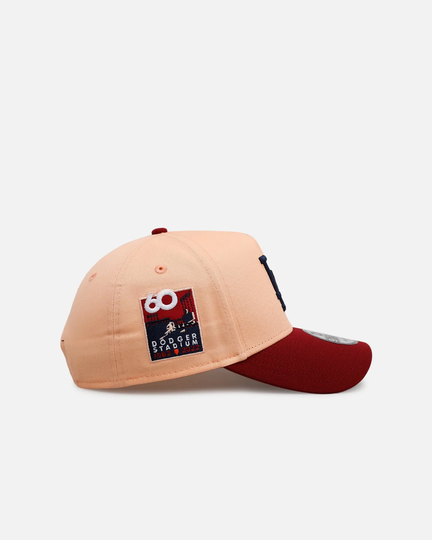 New Era Los Angeles Dodgers 'Volcano' 9FORTY A-Frame Snapback Peach sold by Culture Kings product image thumbnail 3