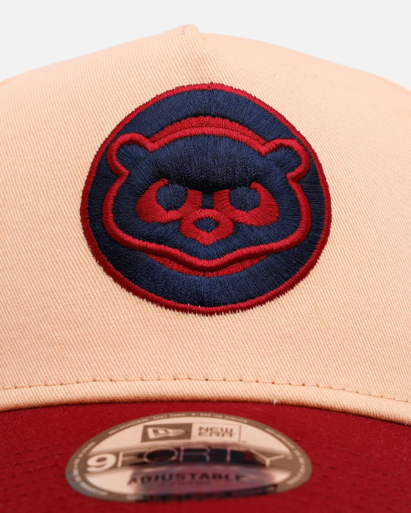 New Era Chicago Cubs 'Volcano' 9FORTY A-Frame Snapback Peach sold by Culture Kings product image thumbnail 5
