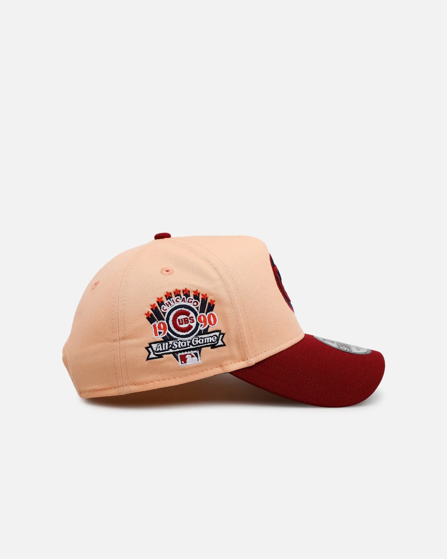 New Era Chicago Cubs 'Volcano' 9FORTY A-Frame Snapback Peach sold by Culture Kings product image thumbnail 3