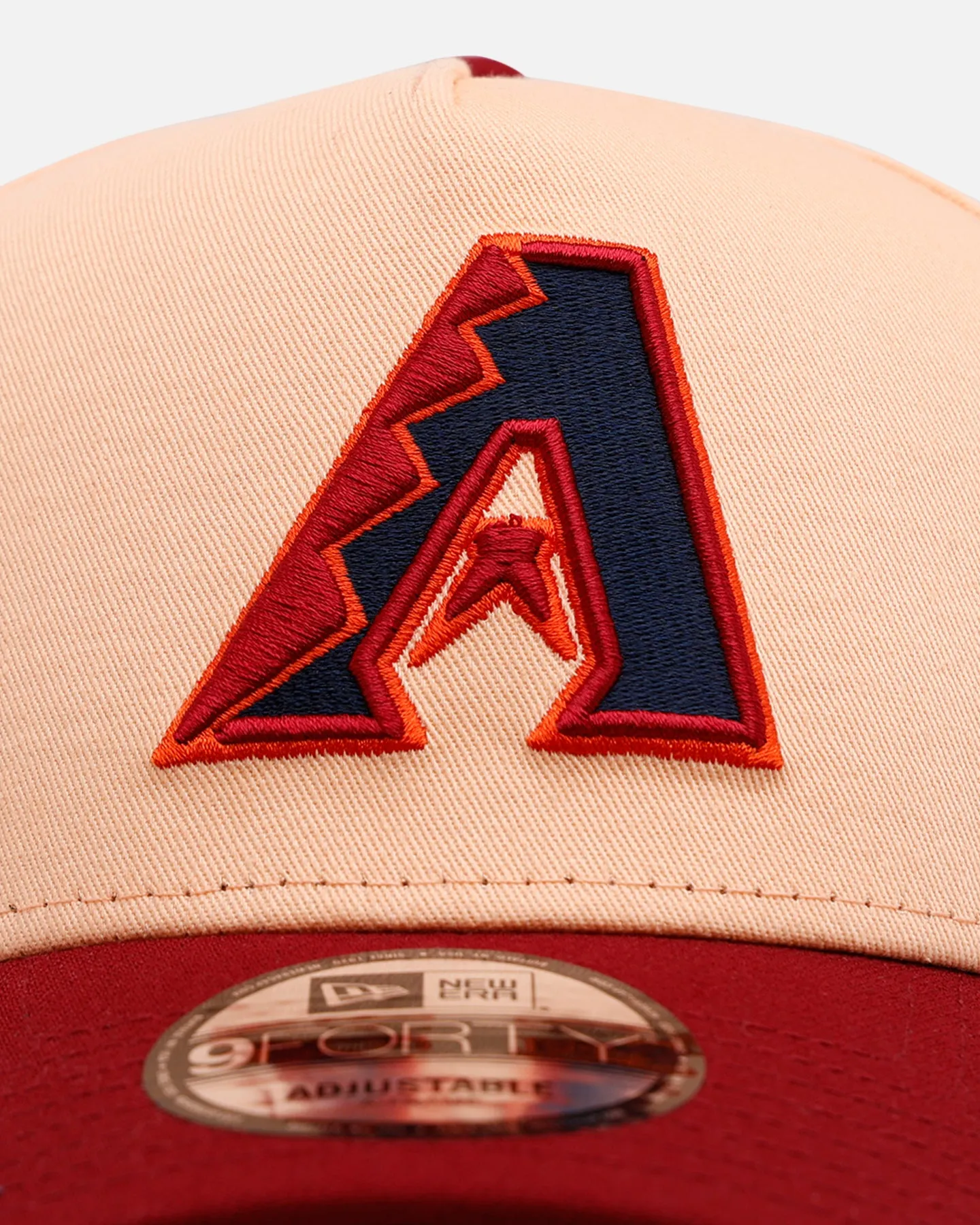 New Era Arizona Diamondbacks 'Volcano' 9FORTY A-Frame Snapback Peach sold by Culture Kings product image thumbnail 5