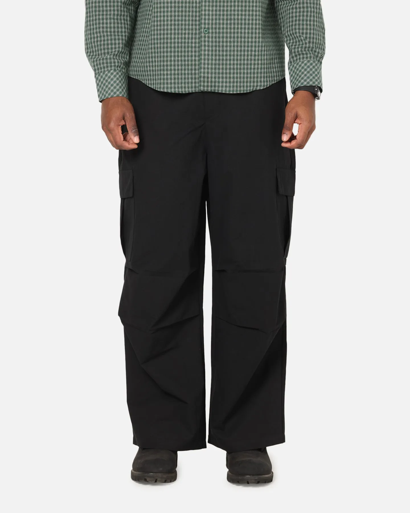 Carre Baggy Cargo Pants Black sold by Culture Kings