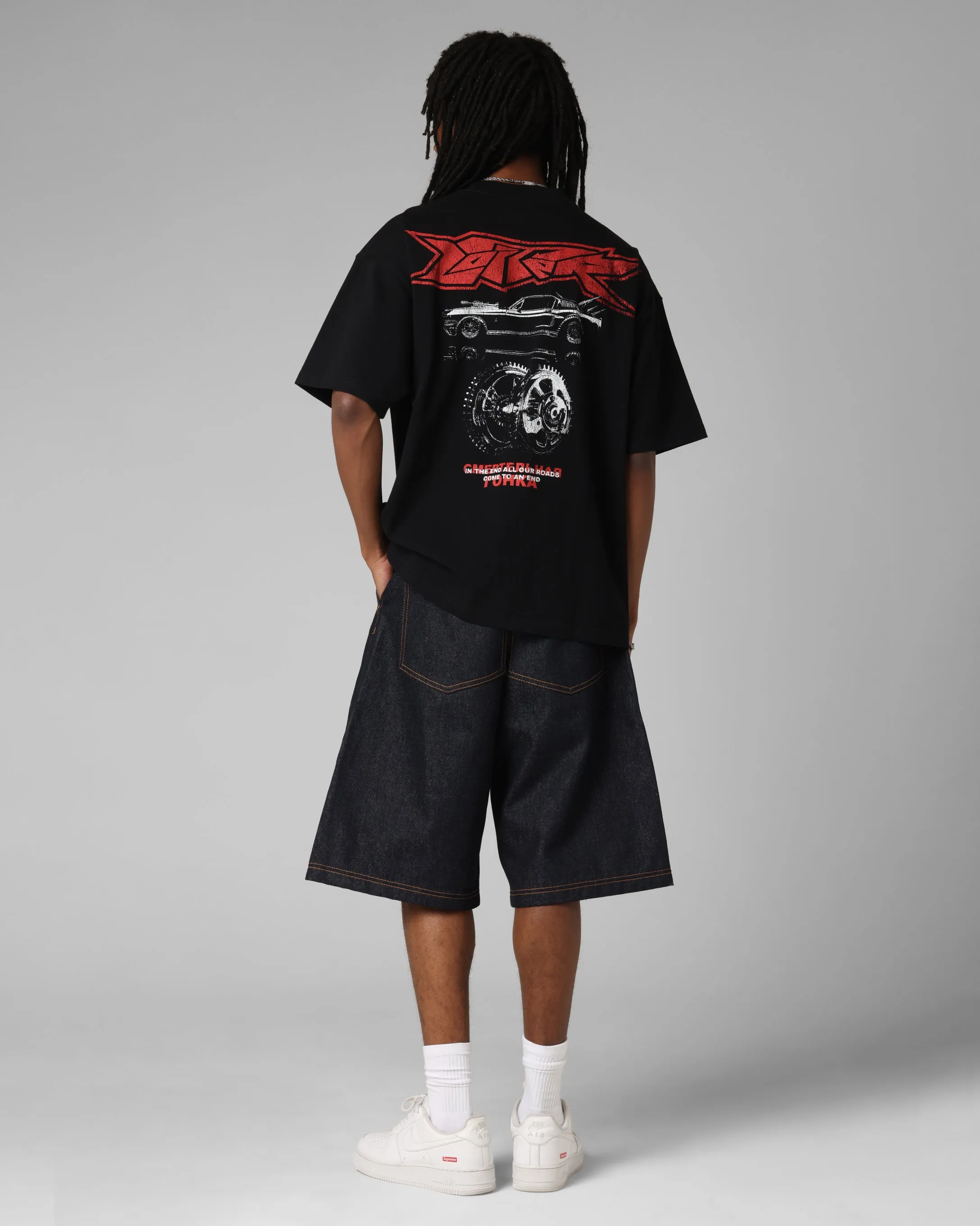 Loiter Death Race Vintage T-Shirt Black sold by Culture Kings product image thumbnail 4