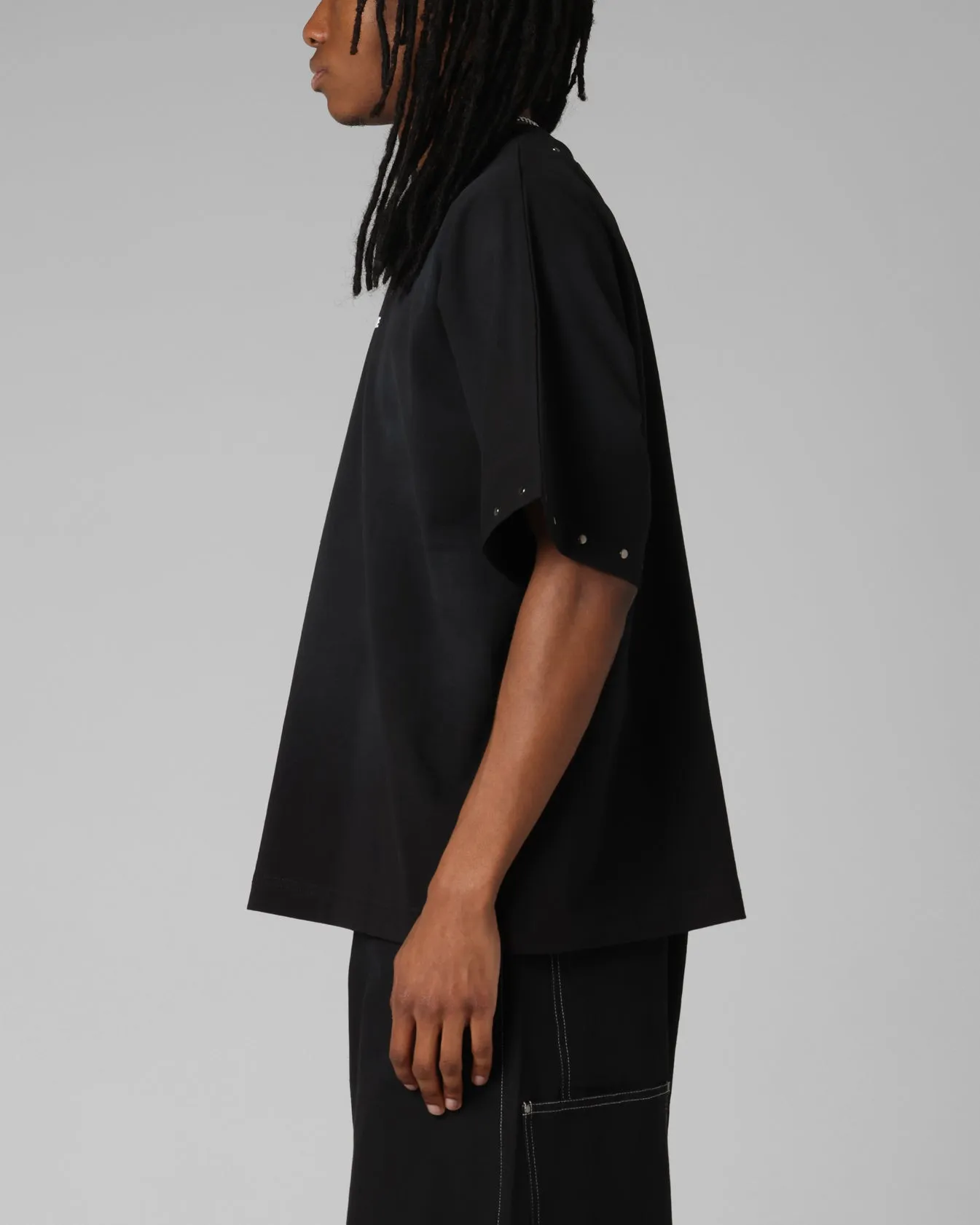 Loiter Opaque Boxy T-Shirt Black sold by Culture Kings product image thumbnail 5