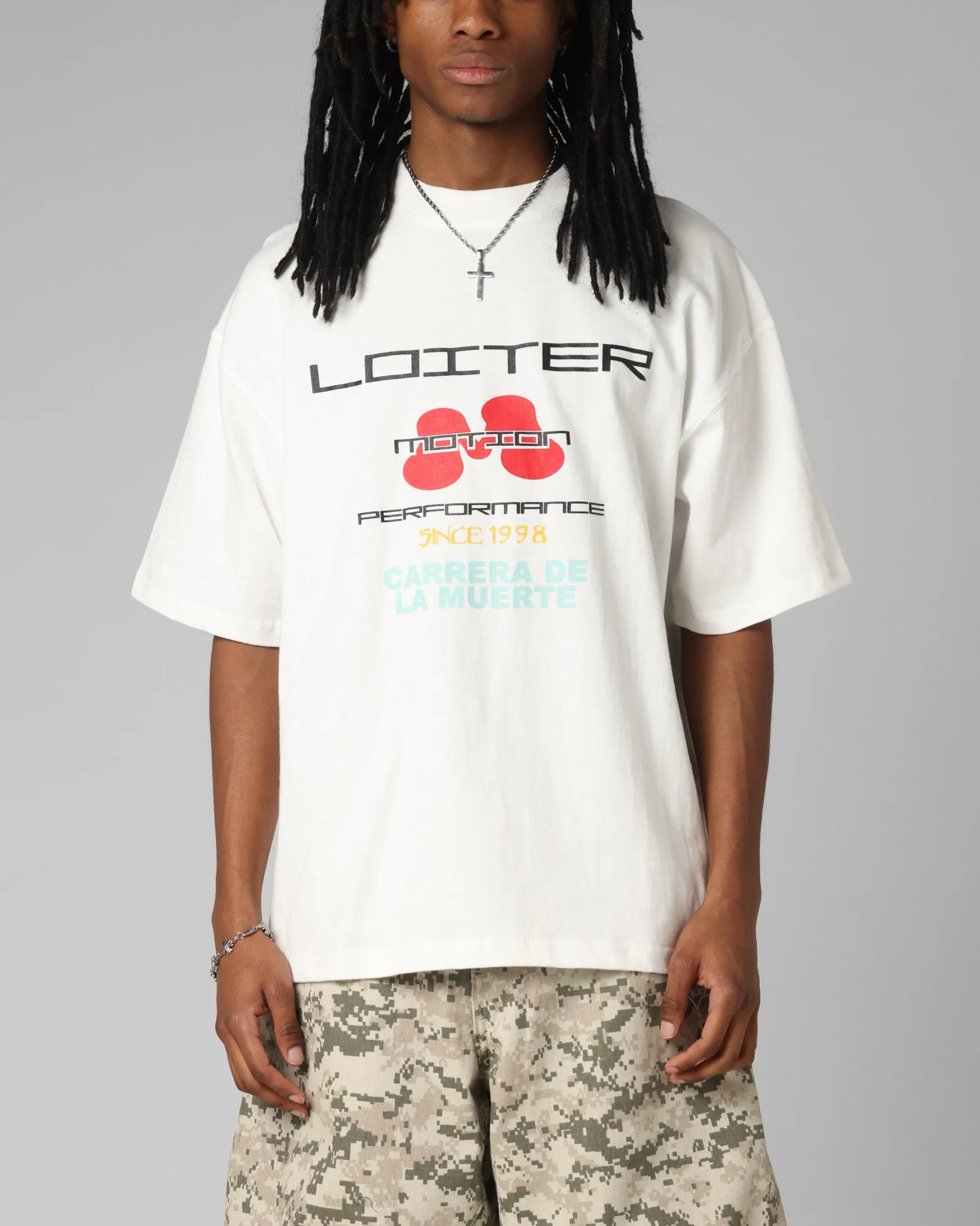 Loiter Performance Premium T-Shirt Off White sold by Culture Kings