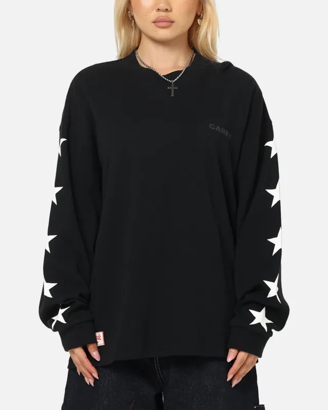 Carre Waffle Workwear Long Sleeve T-Shirt Black sold by Culture Kings