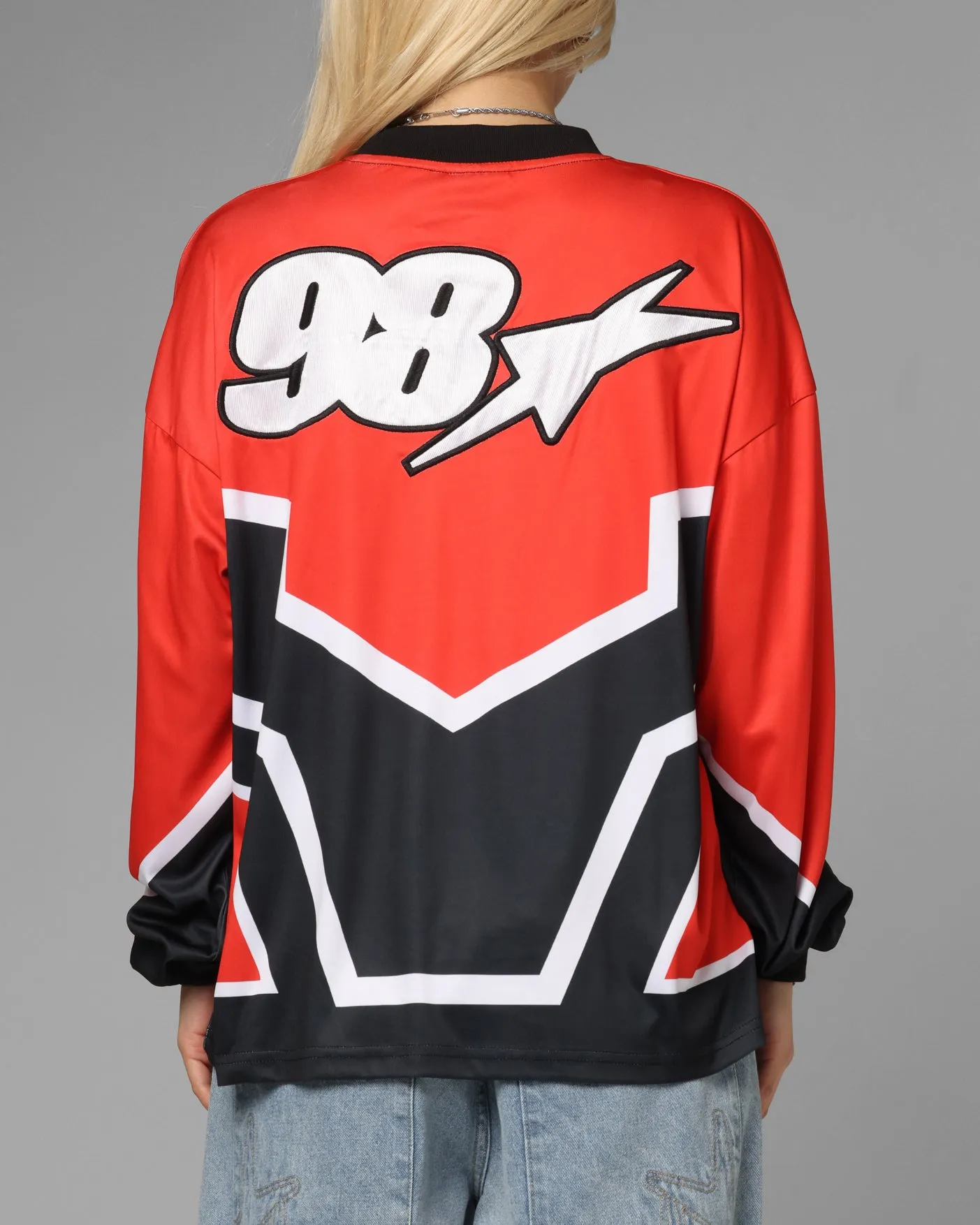 Loiter Thrill Racing Long Sleeve T-Shirt Red sold by Culture Kings product image thumbnail 2