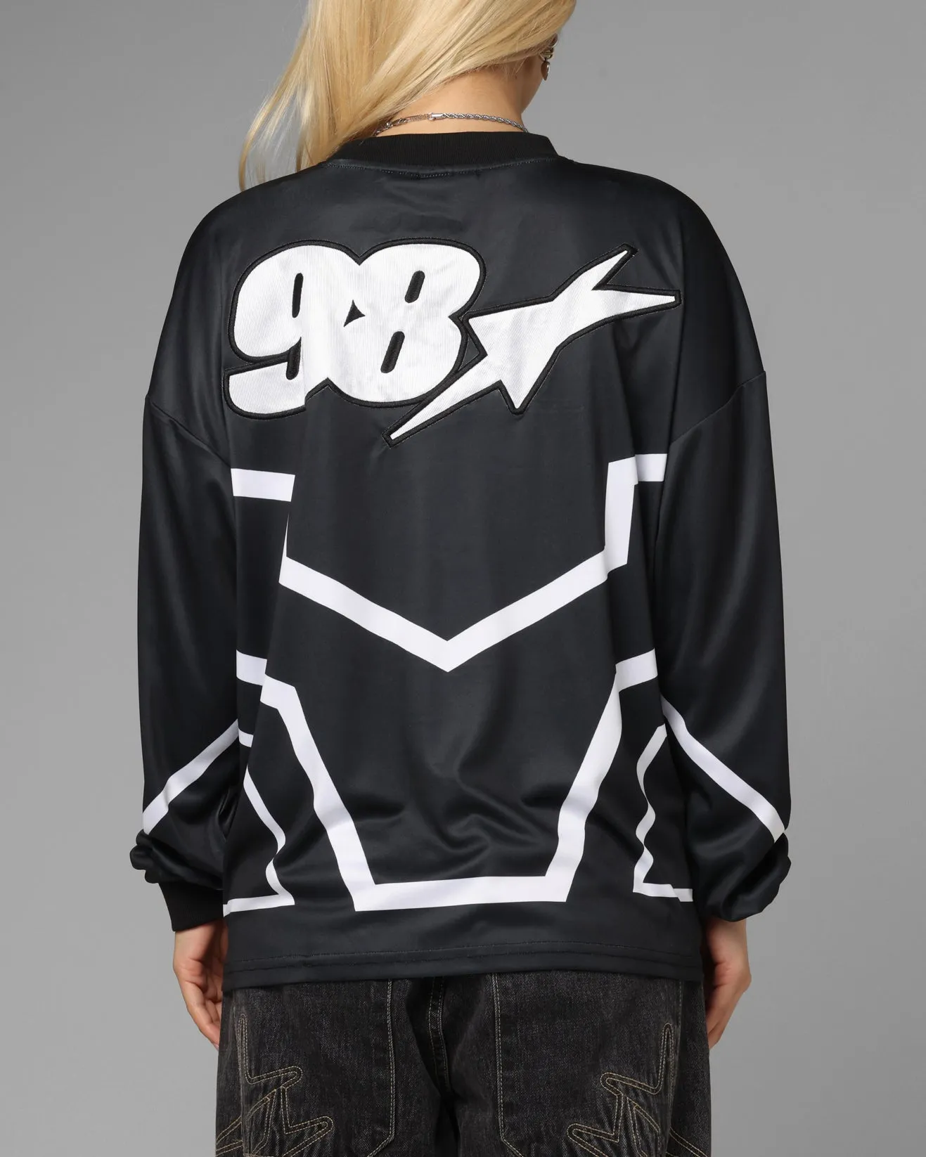 Loiter Thrill Racing Long Sleeve T-Shirt Black sold by Culture Kings product image thumbnail 2