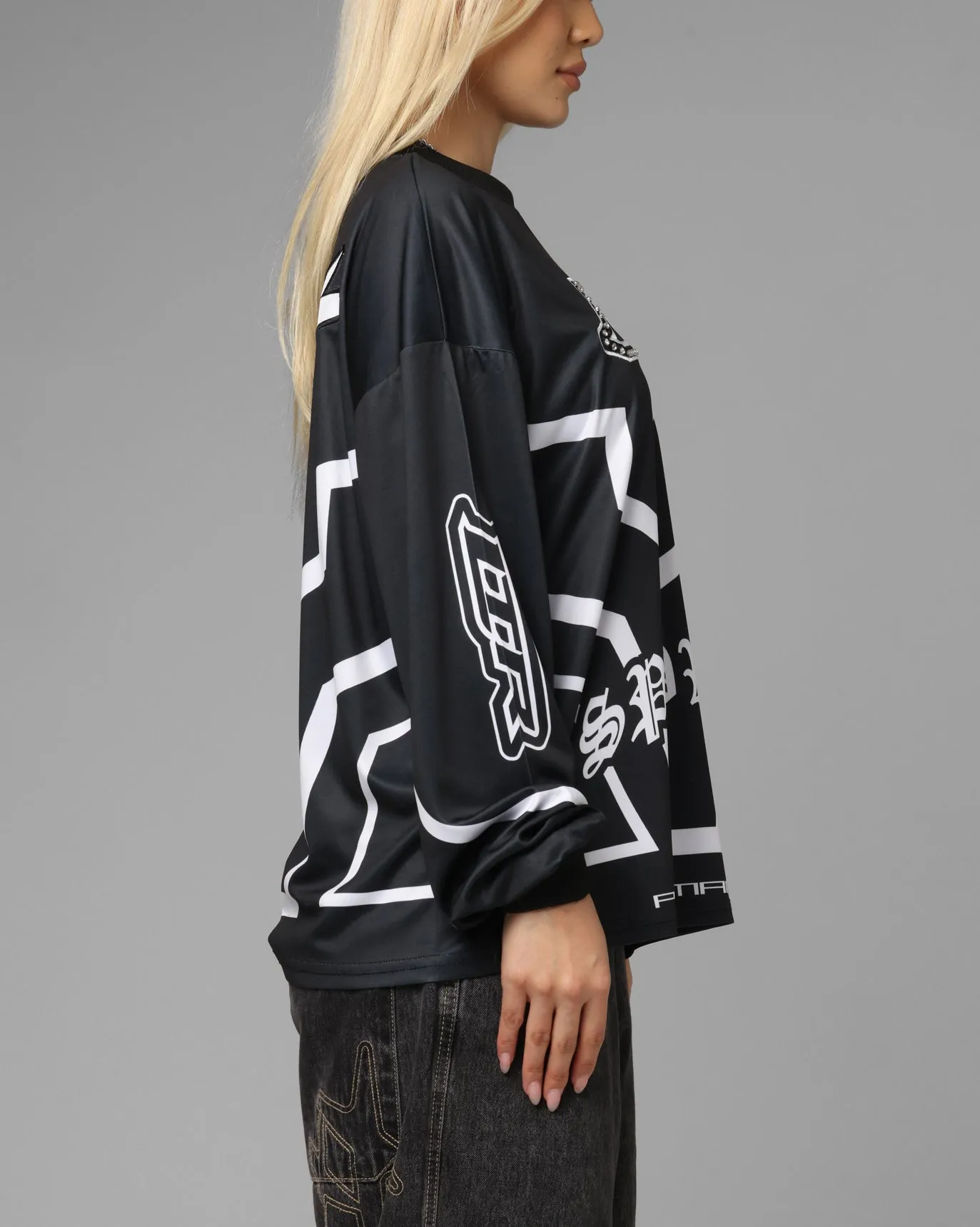 Loiter Thrill Racing Long Sleeve T-Shirt Black sold by Culture Kings product image thumbnail 5