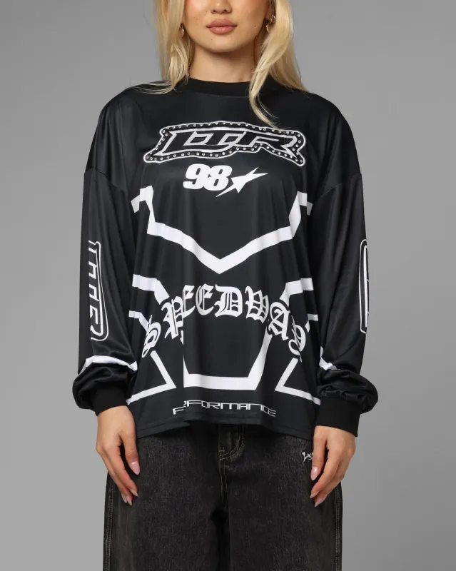 Loiter Thrill Racing Long Sleeve T-Shirt Black sold by Culture Kings