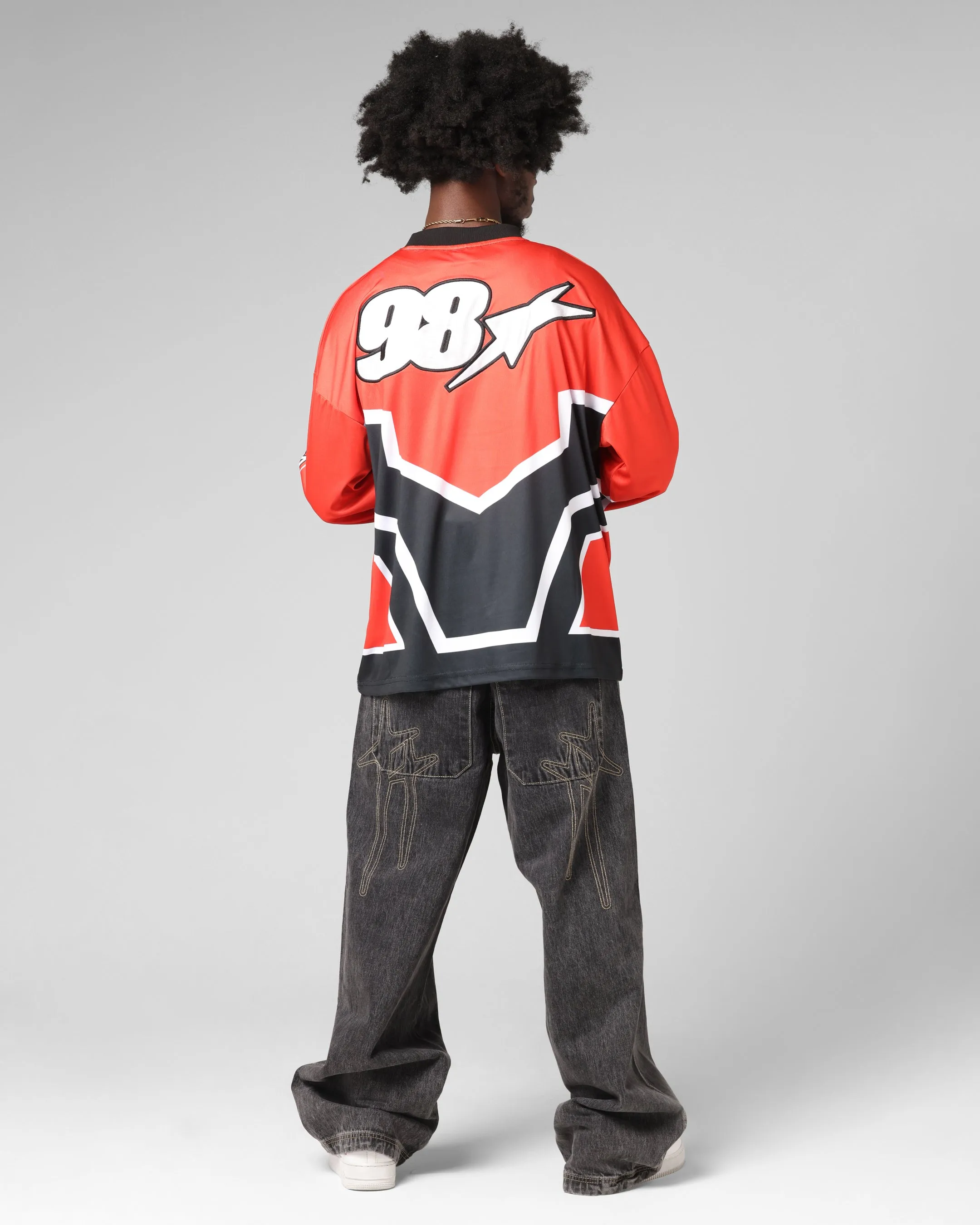 Loiter Thrill Racing Long Sleeve T-Shirt Red sold by Culture Kings product image thumbnail 4