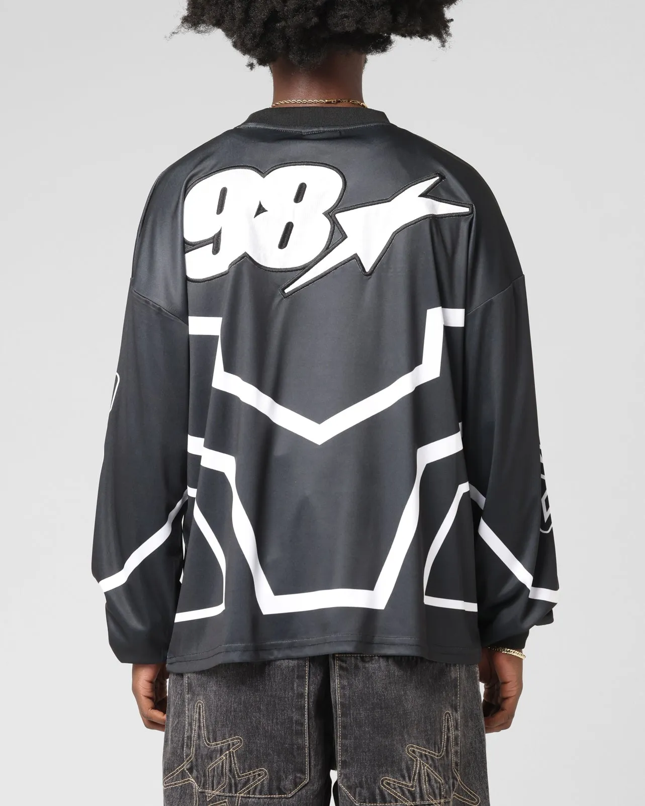 Loiter Thrill Racing Long Sleeve T-Shirt Black sold by Culture Kings product image thumbnail 2