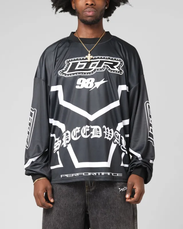 Loiter Thrill Racing Long Sleeve T-Shirt Black sold by Culture Kings