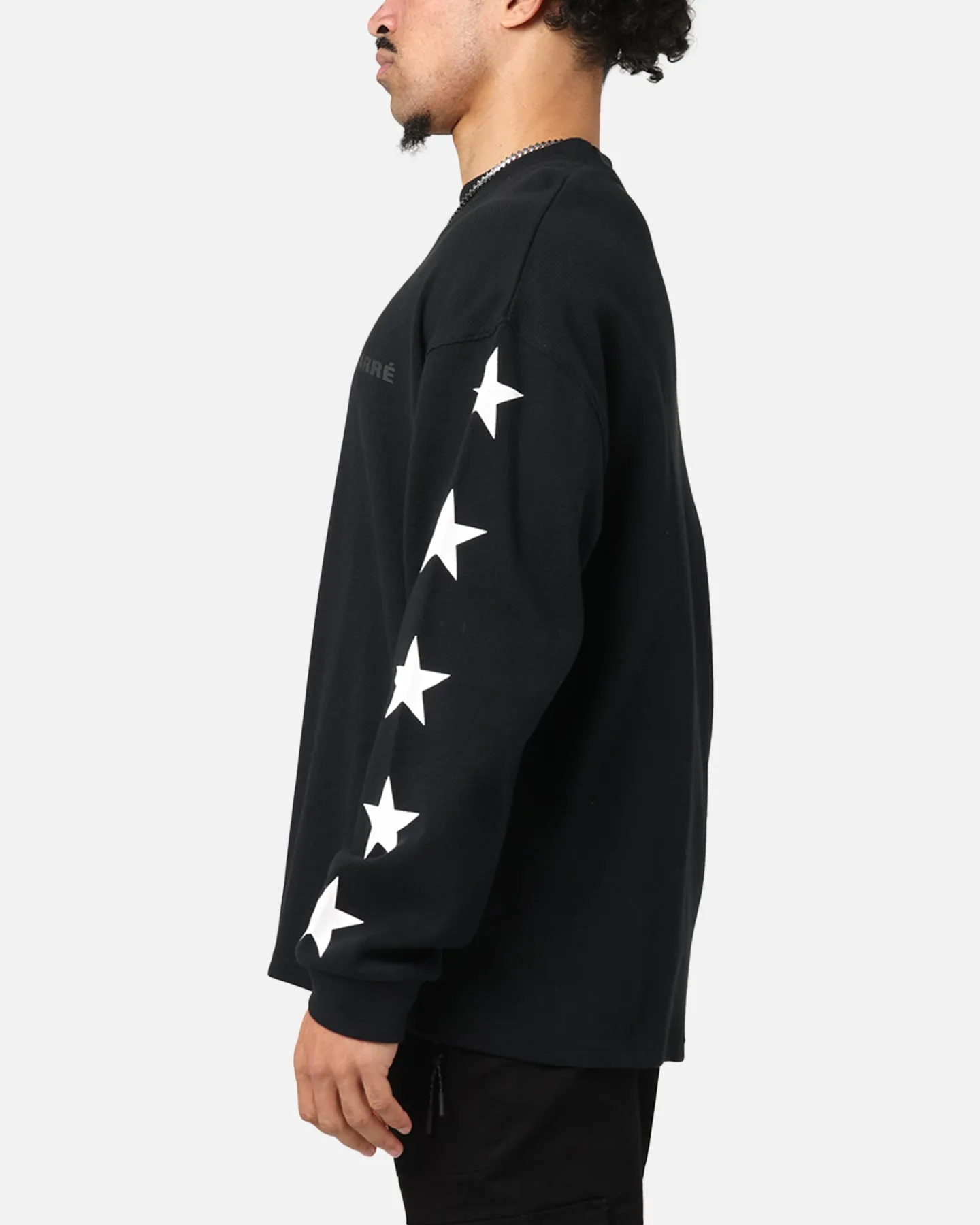 Carre Waffle Workwear Long Sleeve T-Shirt Black sold by Culture Kings product image thumbnail 5