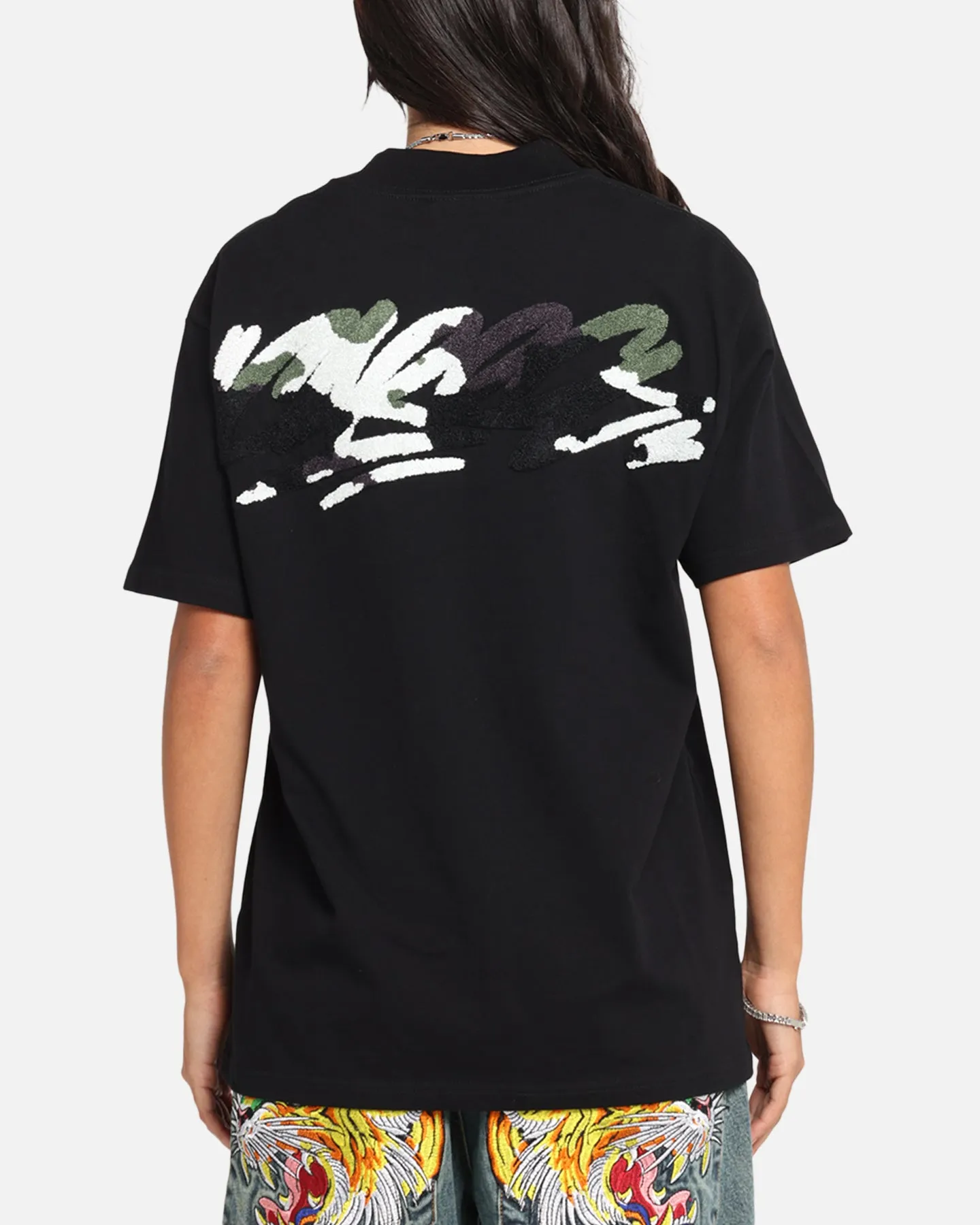 Carre Tag Mockneck T-Shirt Black sold by Culture Kings