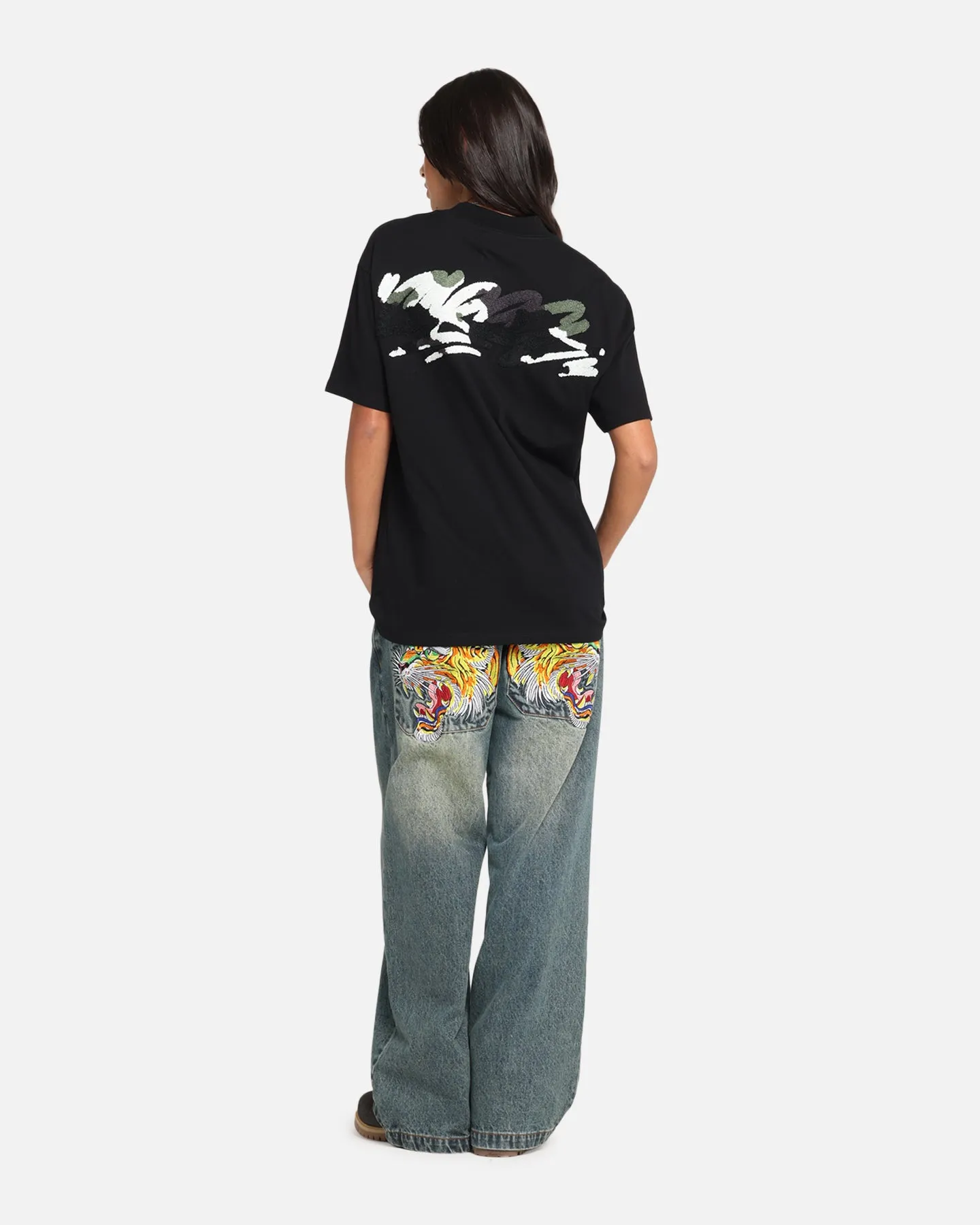 Carre Tag Mockneck T-Shirt Black sold by Culture Kings product image thumbnail 3