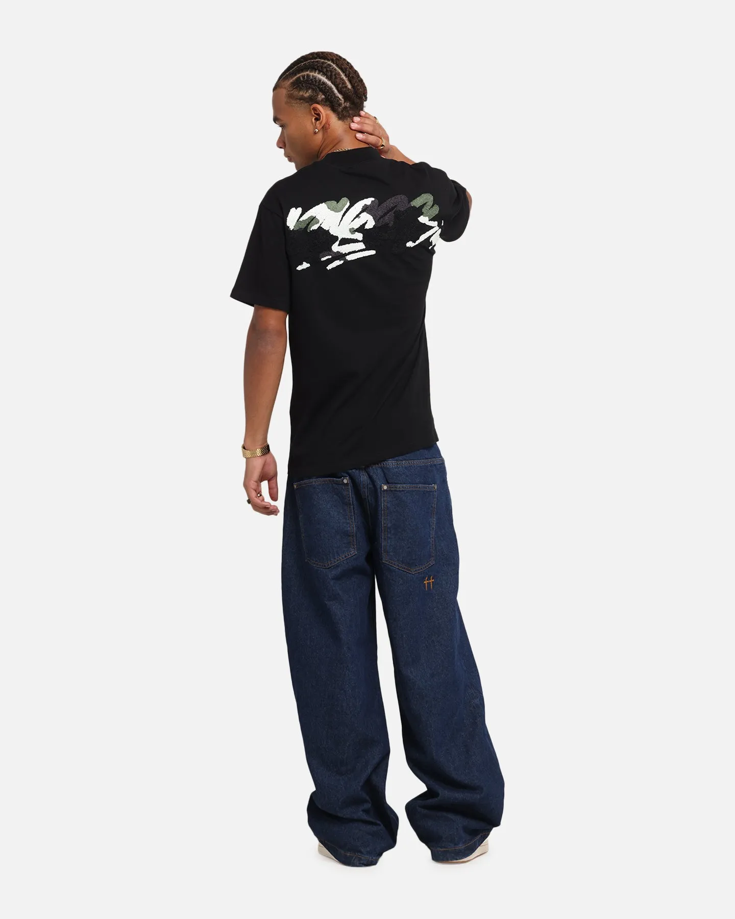 Carre Tag Mockneck T-Shirt Black sold by Culture Kings product image thumbnail 3