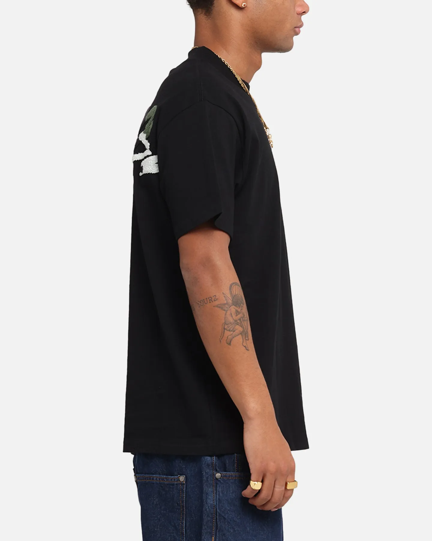 Carre Tag Mockneck T-Shirt Black sold by Culture Kings product image thumbnail 5