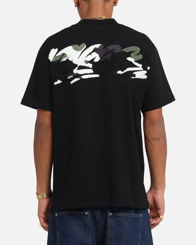 Carre Tag Mockneck T-Shirt Black made by Culture Kings