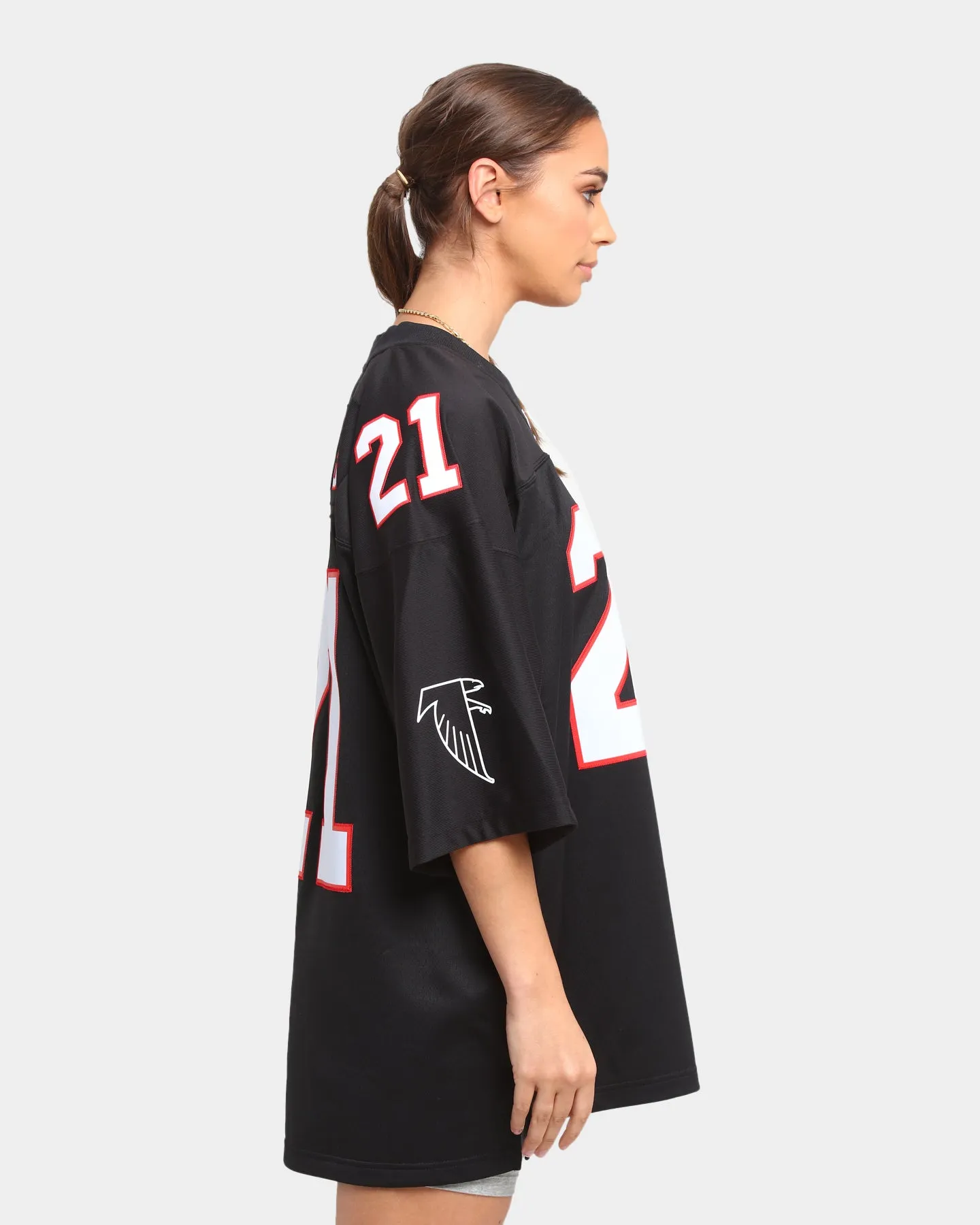 MItchell & Ness Men's Atlanta Falcons Deion Sanders #21 Legacy Jersey Black sold by Culture Kings product image thumbnail 5