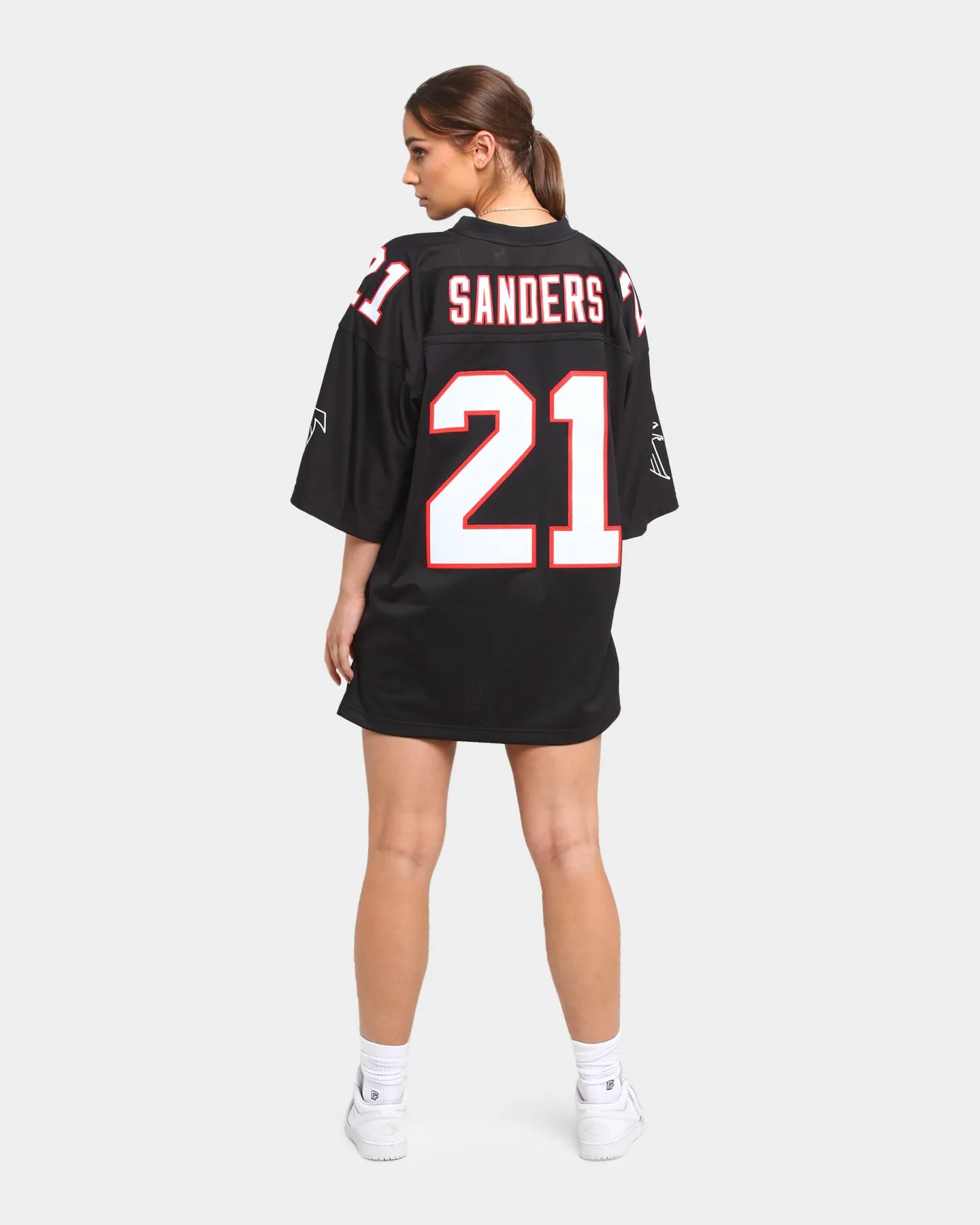 MItchell & Ness Men's Atlanta Falcons Deion Sanders #21 Legacy Jersey Black sold by Culture Kings product image thumbnail 2