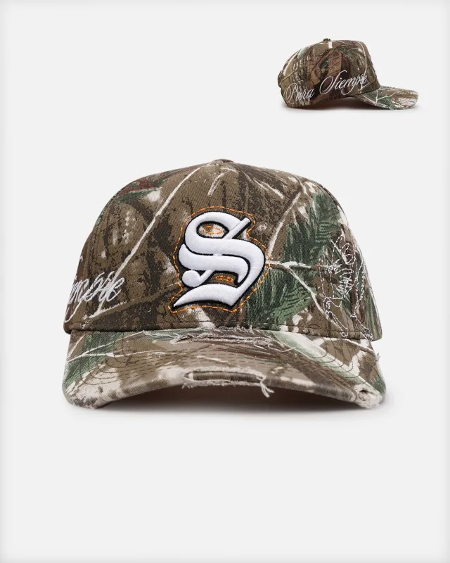 Sworn To Us Poetry In Motion Snapback Camo made by Culture Kings