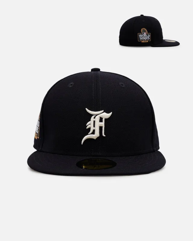 New Era Fear Of God 59FIFTY Fitted Navy sold by Culture Kings