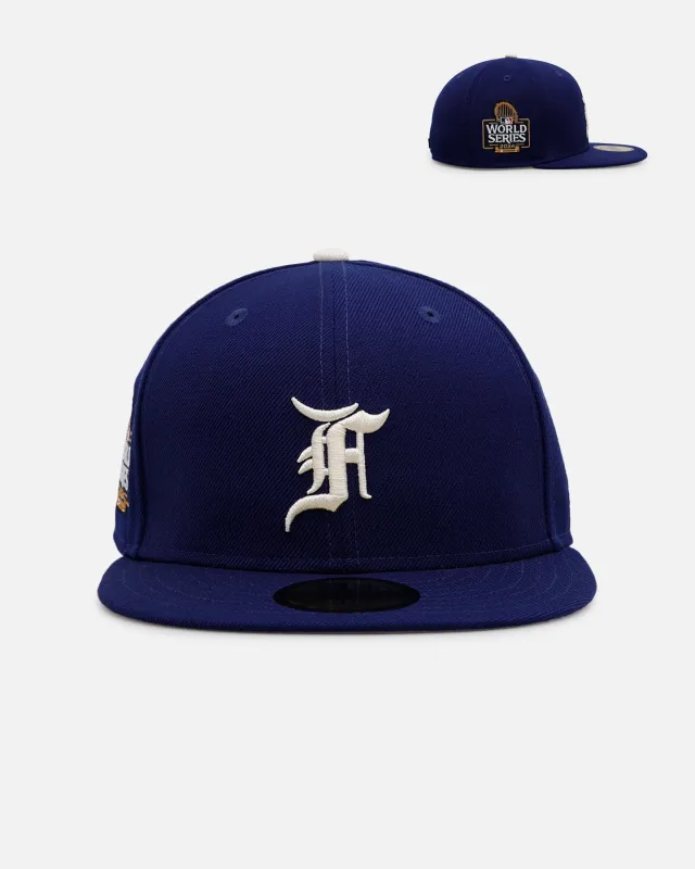 New Era Fear Of God 59FIFTY Fitted Dark Royal sold by Culture Kings