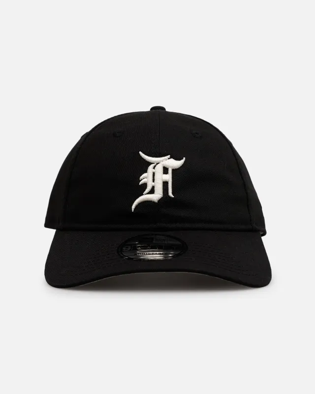 New Era Fear Of God 9FORTY Casual Strapback Black sold by Culture Kings