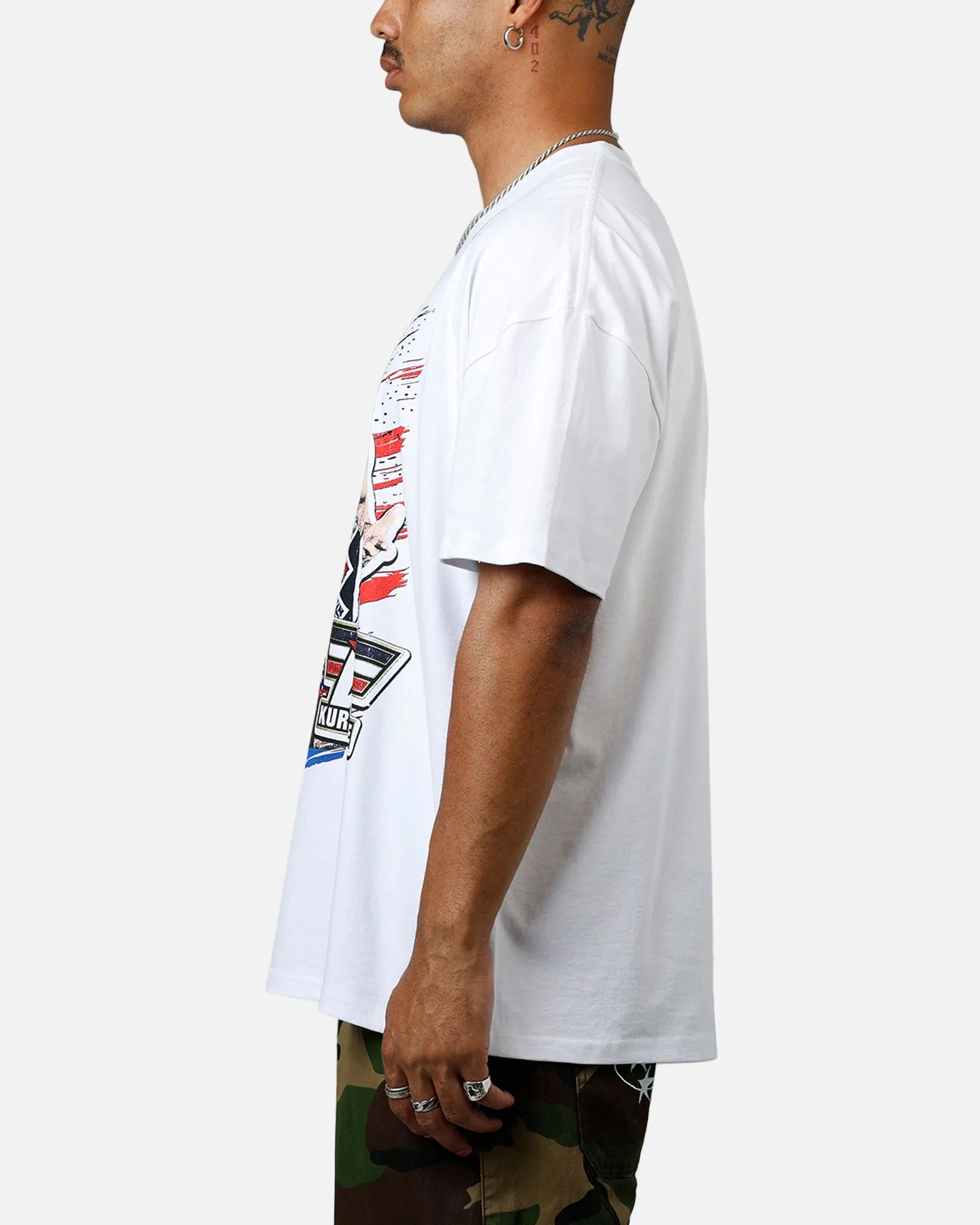 Culture Kings X WWE Kurt Angle Ruthless Aggression Vintage T-Shirt White sold by Culture Kings product image thumbnail 5