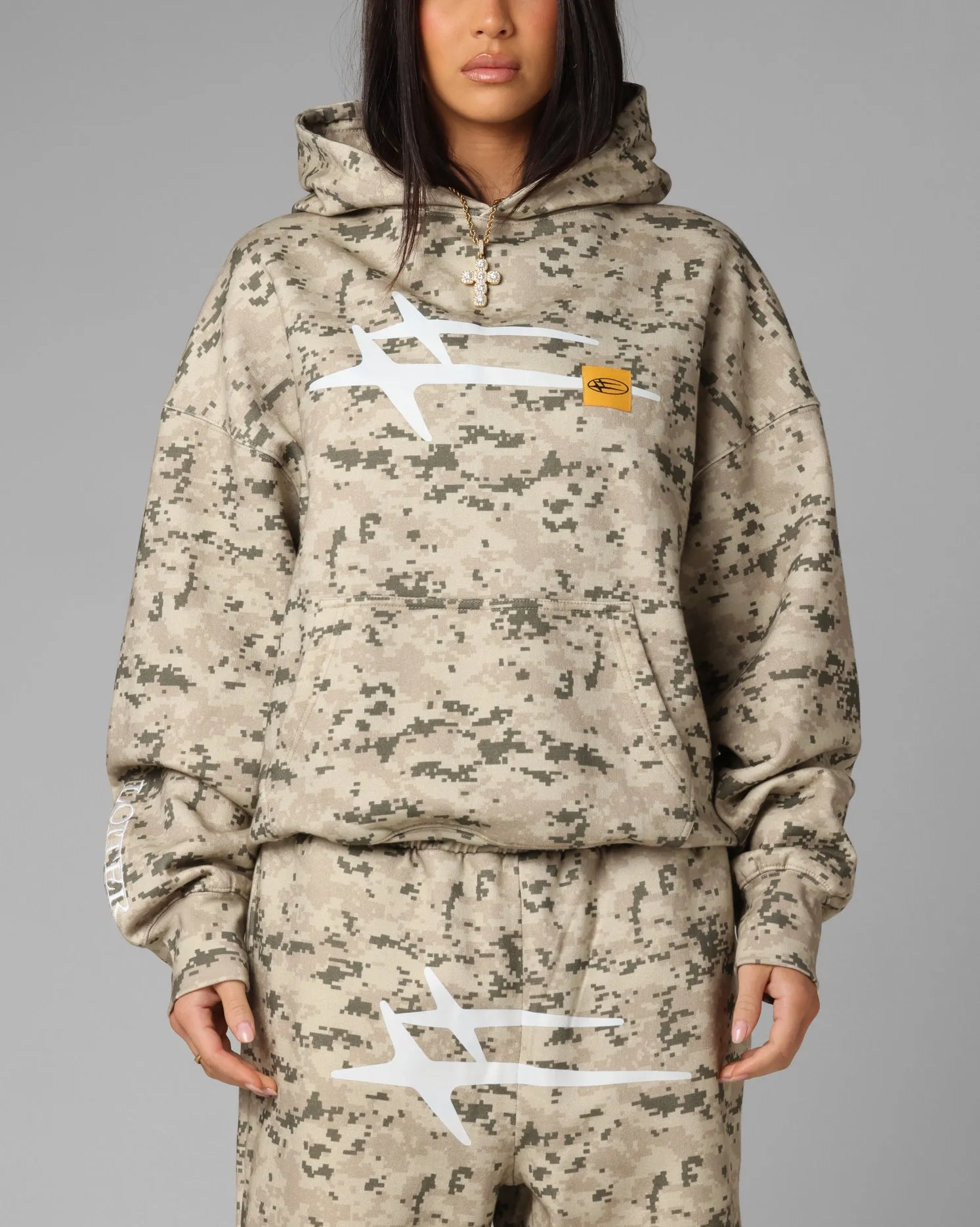 Loiter Hybrid Premium Hoodie Digi Camo sold by Culture Kings
