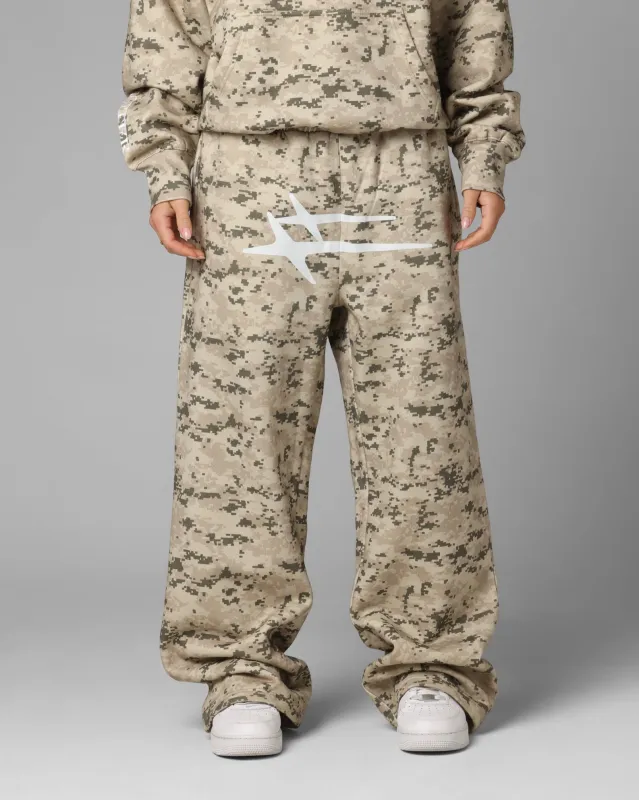 Loiter Hybrid Sweatpants Digi Camo sold by Culture Kings