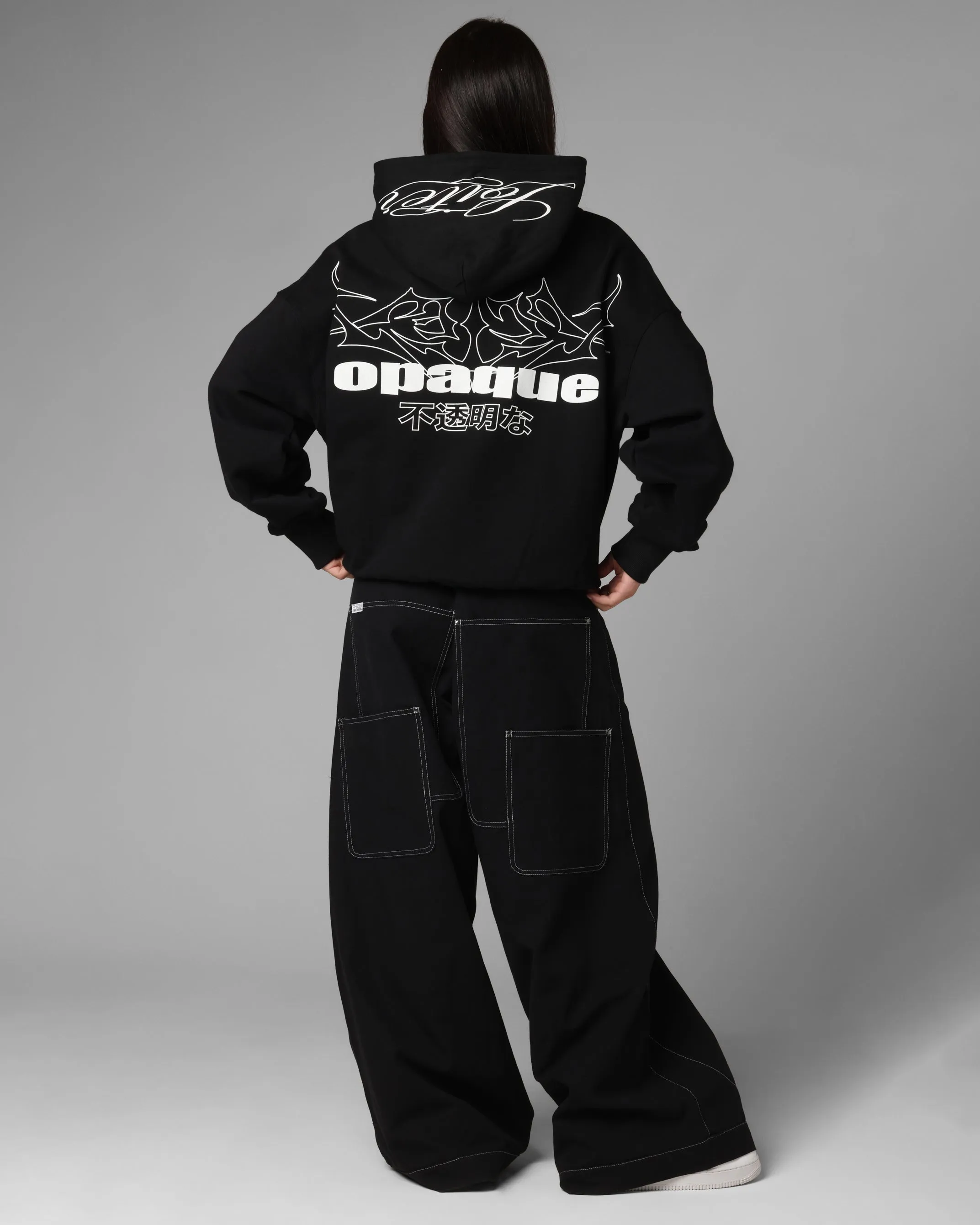 Loiter Opaque Premium Hoodie Black sold by Culture Kings product image thumbnail 3