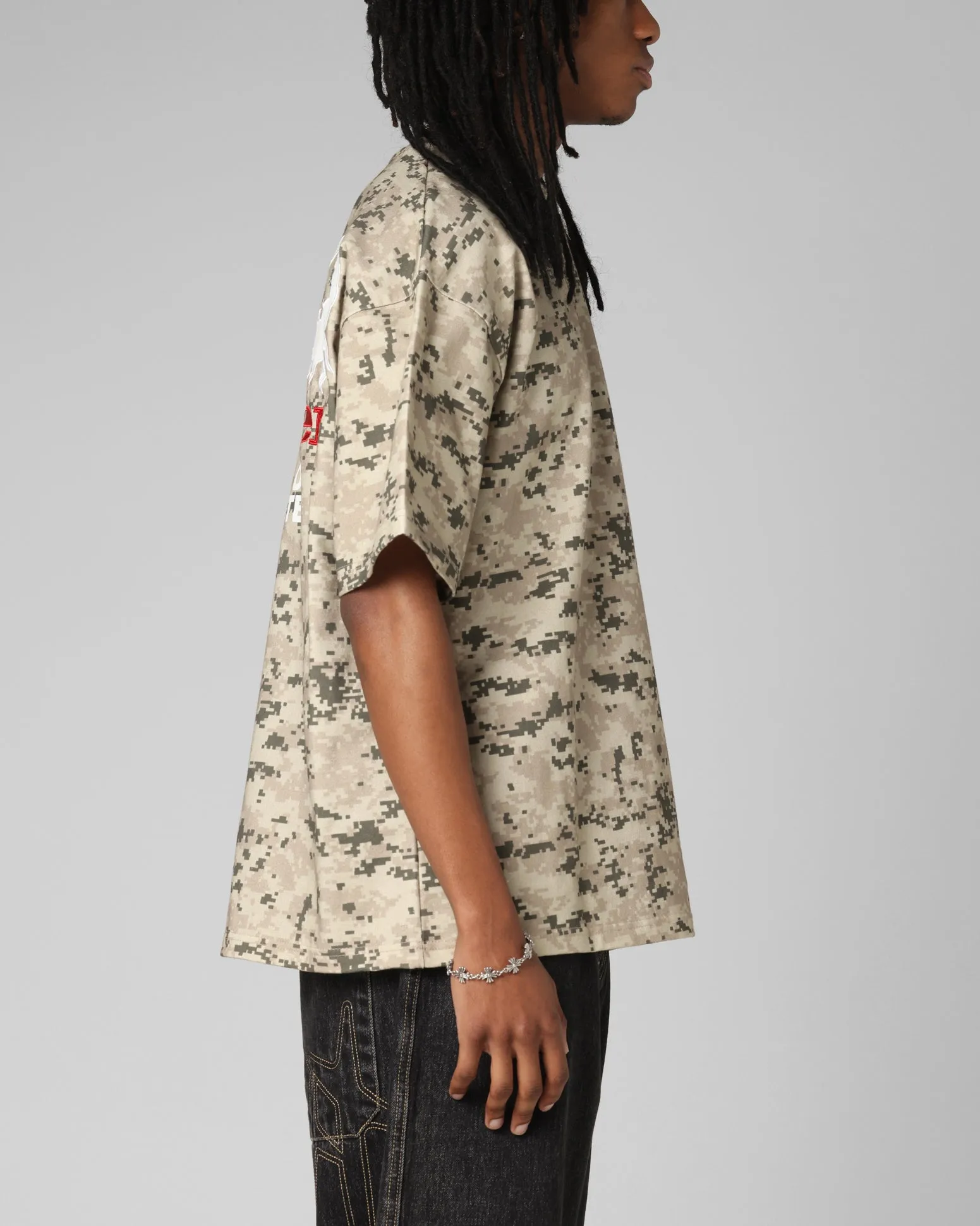 Loiter Bullrush Premium T-Shirt Digi Camo sold by Culture Kings product image thumbnail 5