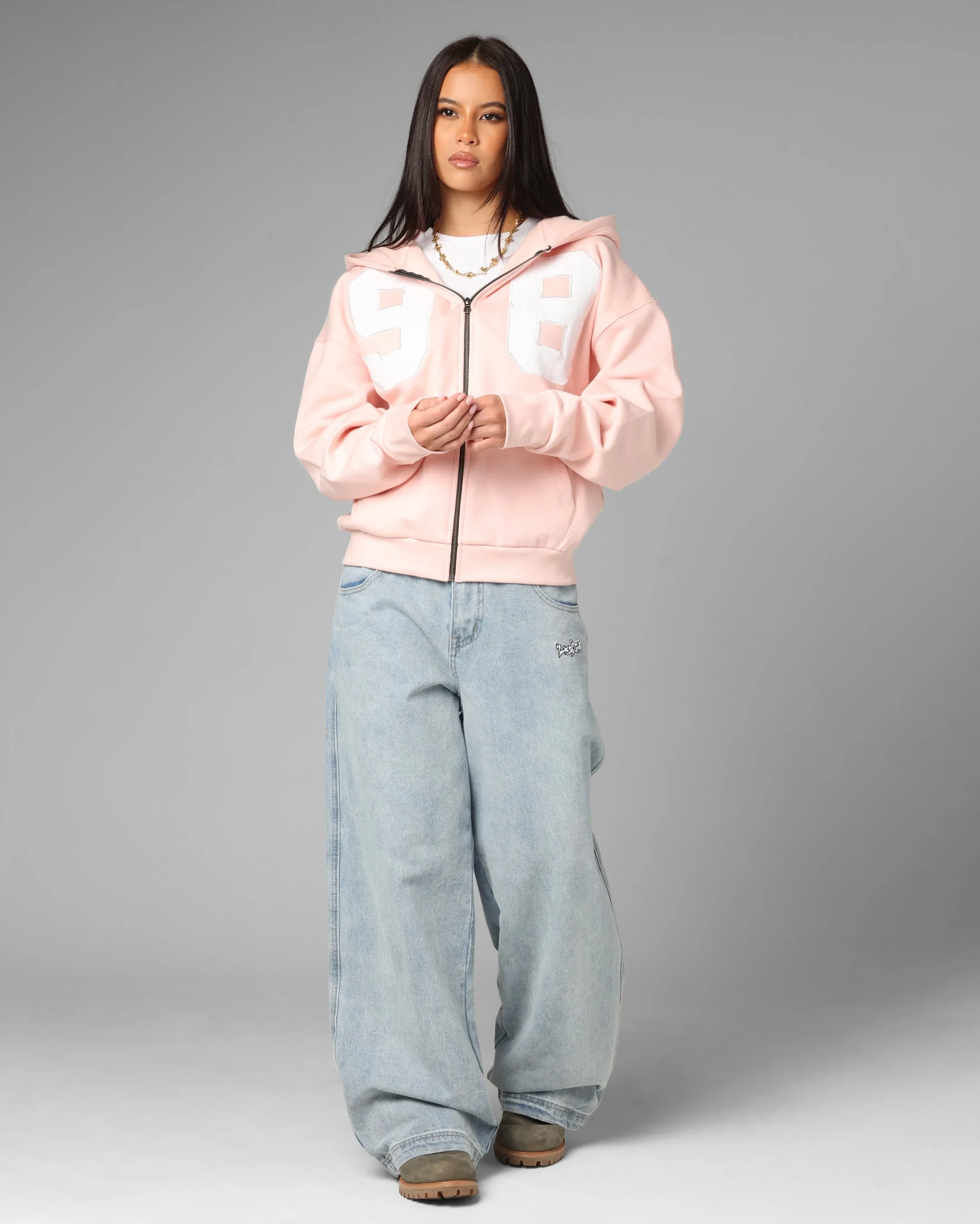 Loiter Cosmos Zip Hoodie Pink sold by Culture Kings product image thumbnail 2