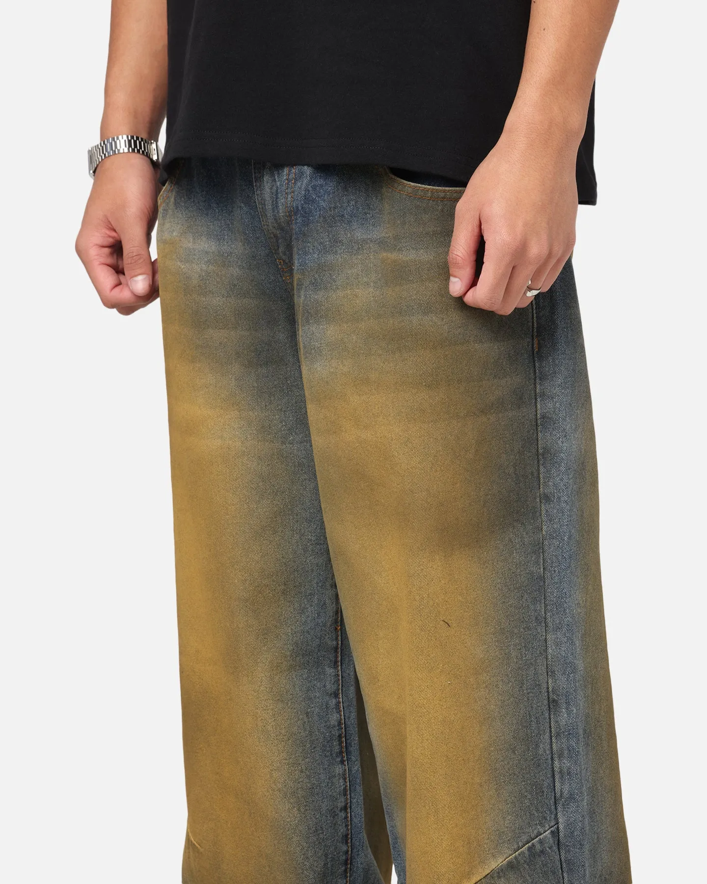 Saint Morta Amplus Jeans Dirty Indigo sold by Culture Kings product image thumbnail 4