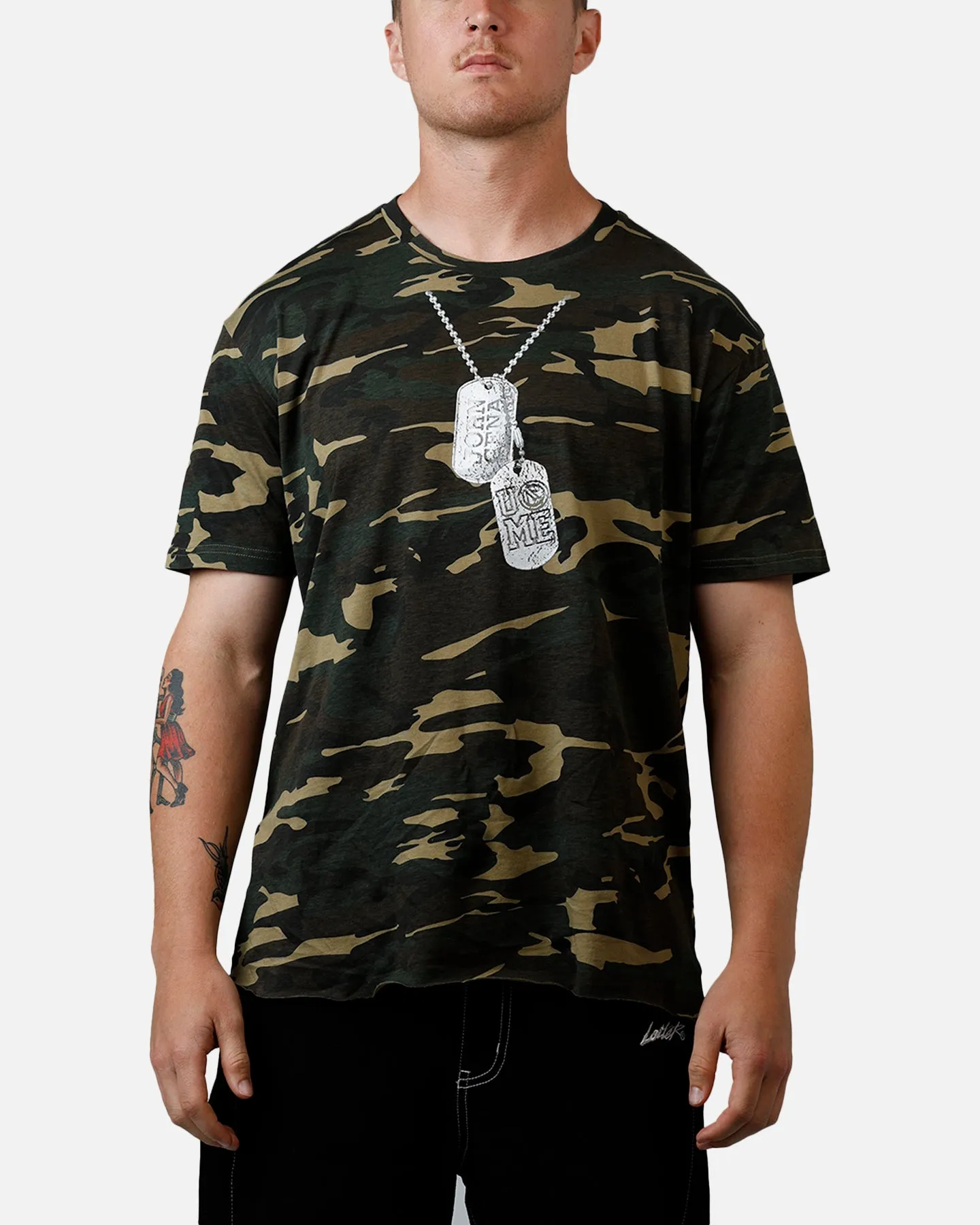 Culture Kings X WWE John Cena Ruthless Aggression Vintage T-Shirt Woodland Camo sold by Culture Kings product image thumbnail 2